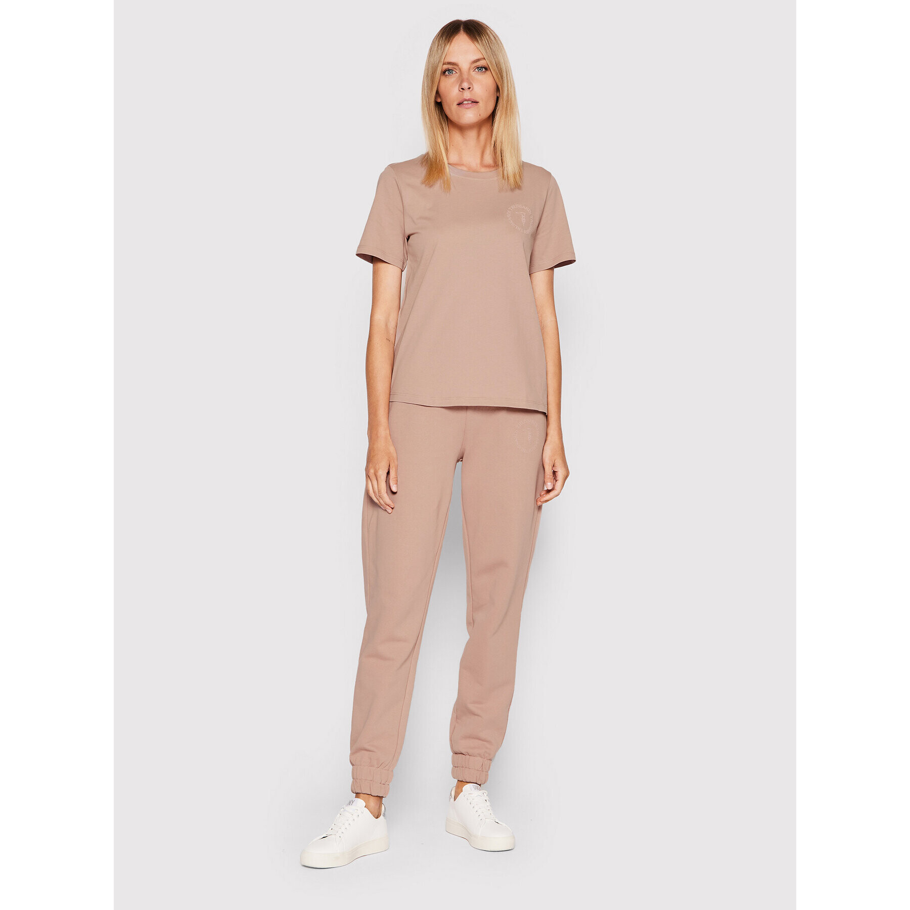 Trussardi Tricou 56T00483 Roz Regular Fit - Pled.ro