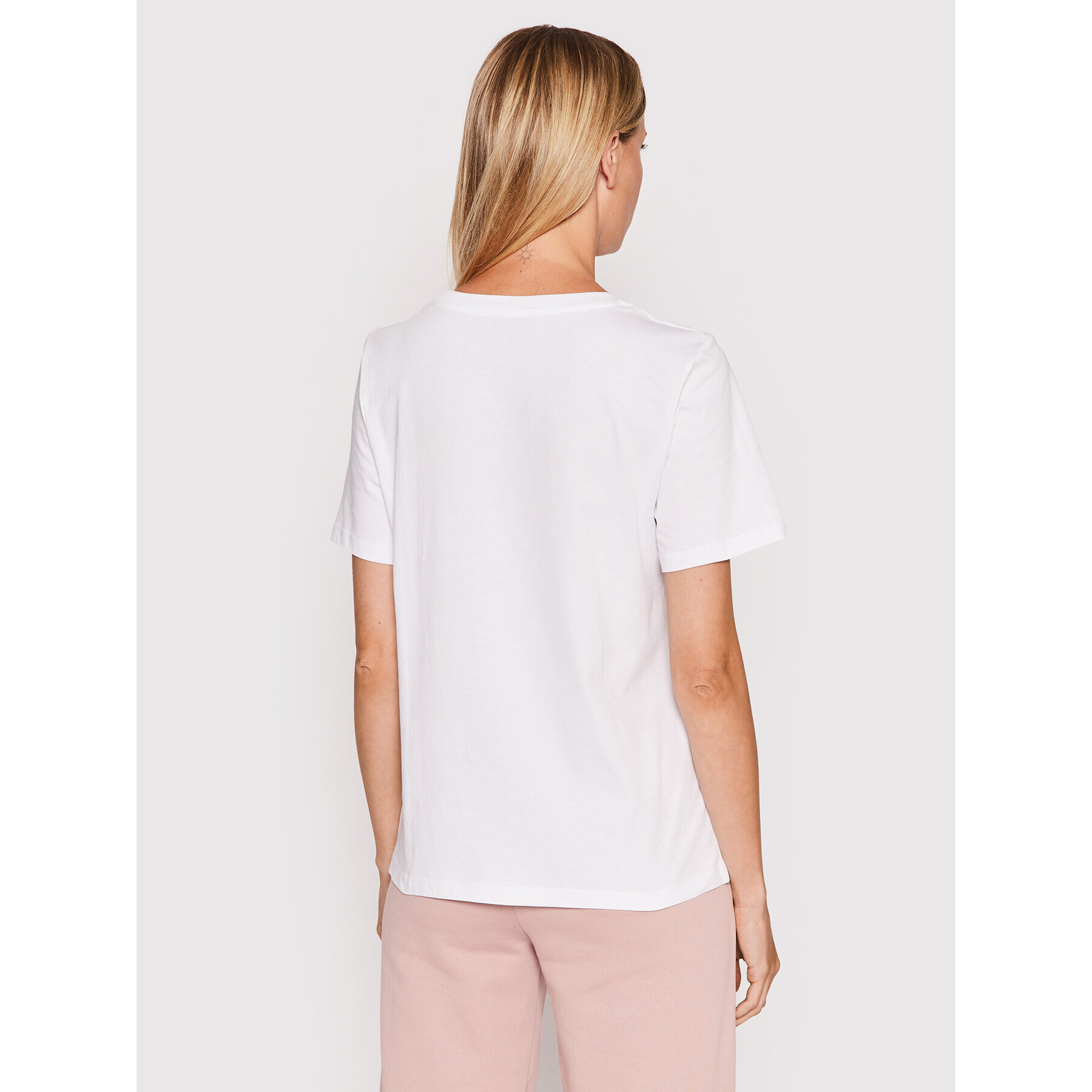 Trussardi Tricou 56T00524 Alb Regular Fit - Pled.ro