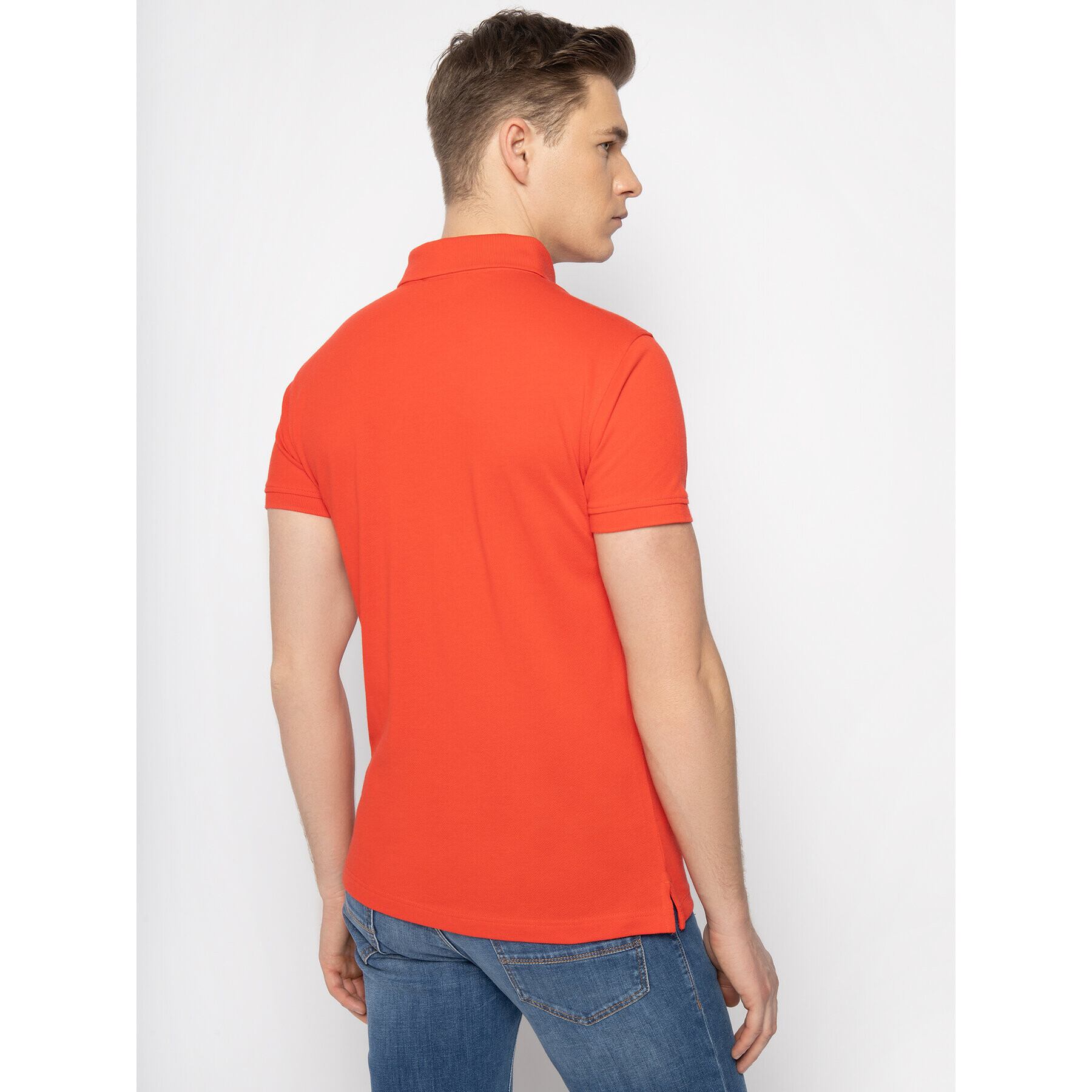 Trussardi Tricou polo 52T00349 Roșu Regular Fit - Pled.ro