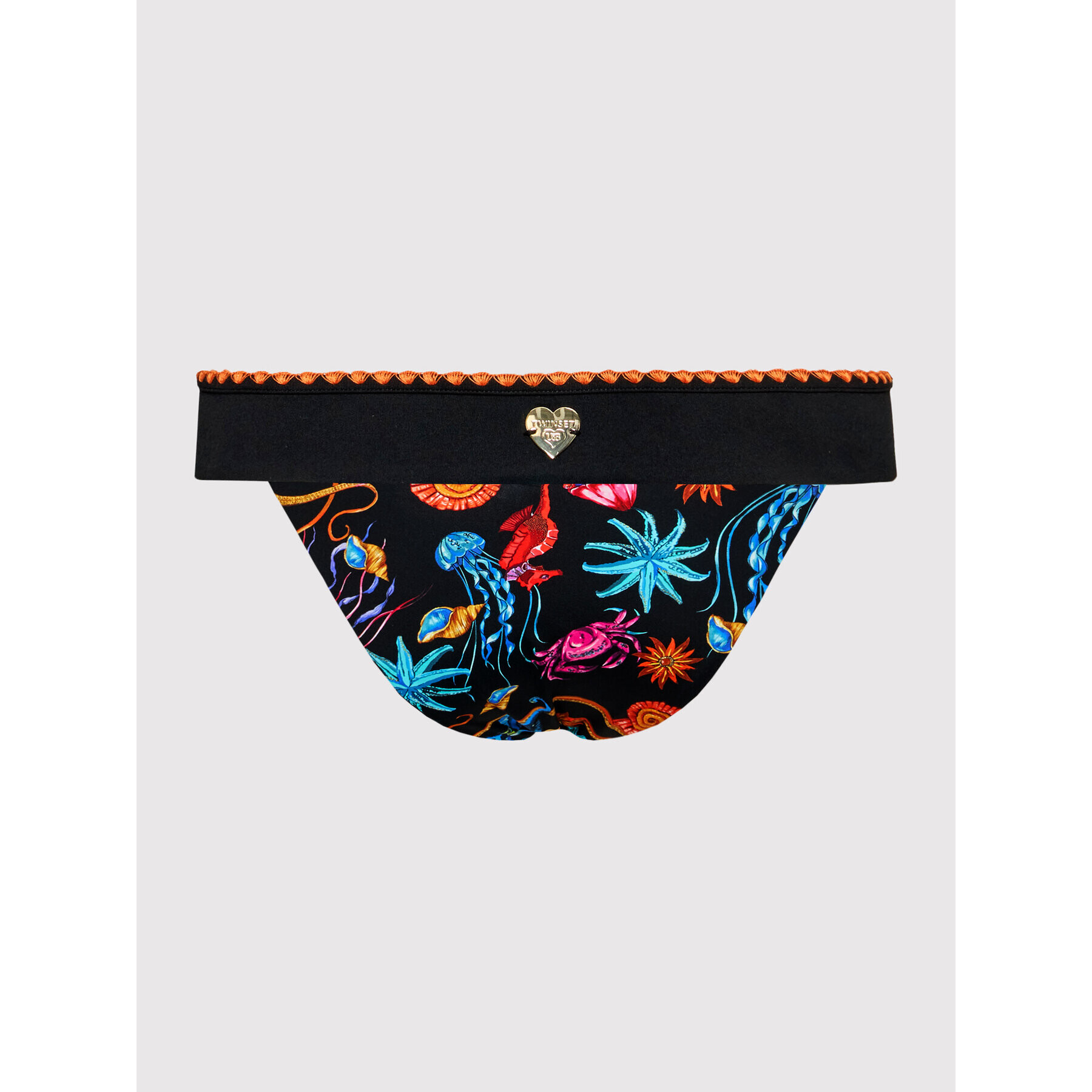 TWINSET Bikini partea de jos 221LBMA00 Negru - Pled.ro