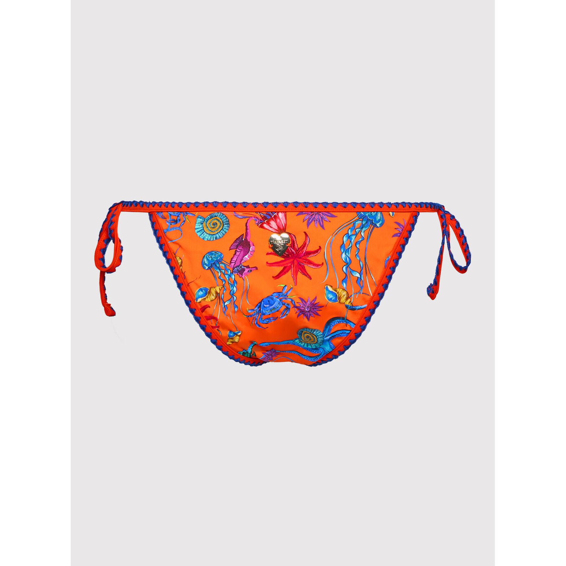 TWINSET Bikini partea de jos 221LBMA77 Portocaliu - Pled.ro