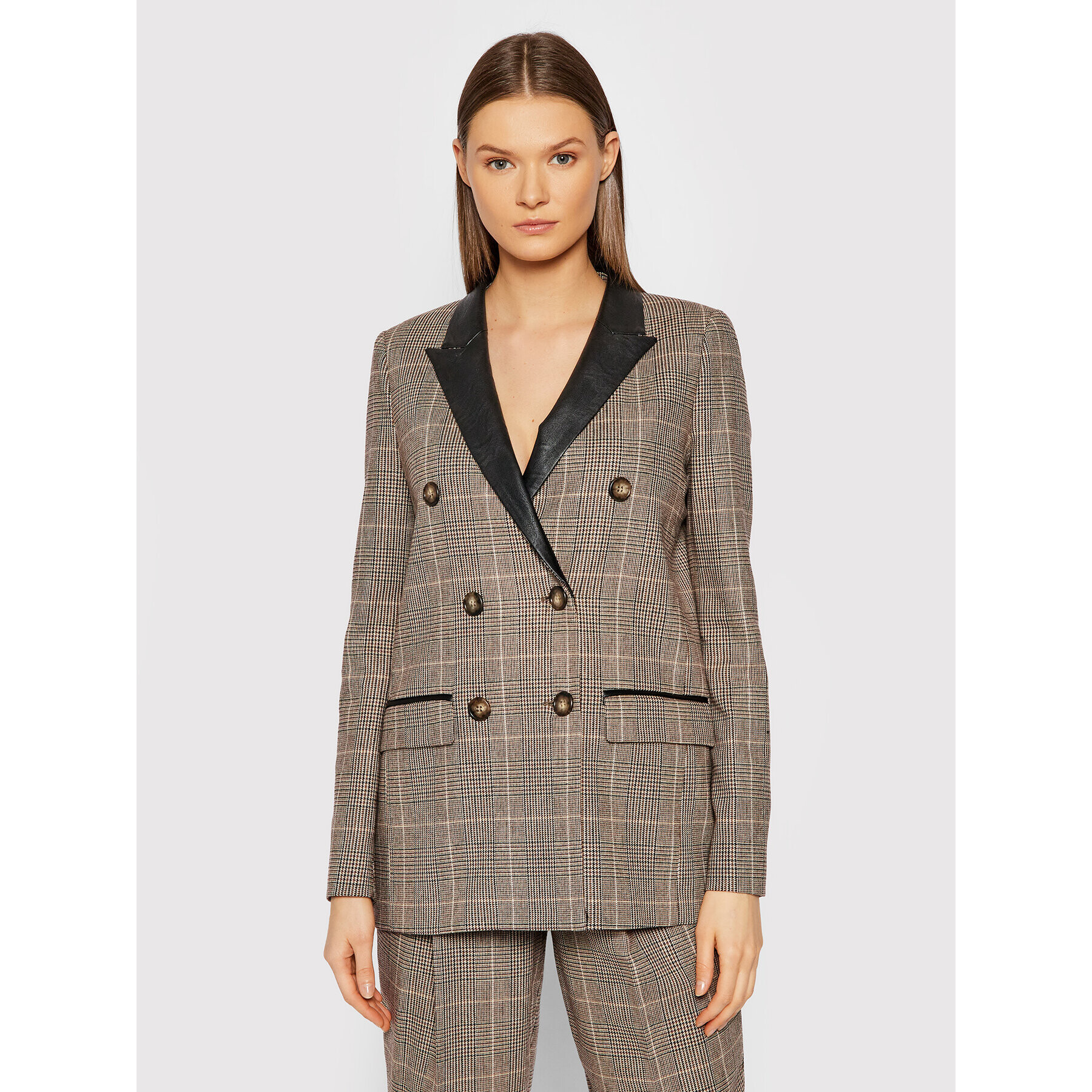 TWINSET Blazer 212TT2200 Colorat Regular Fit - Pled.ro