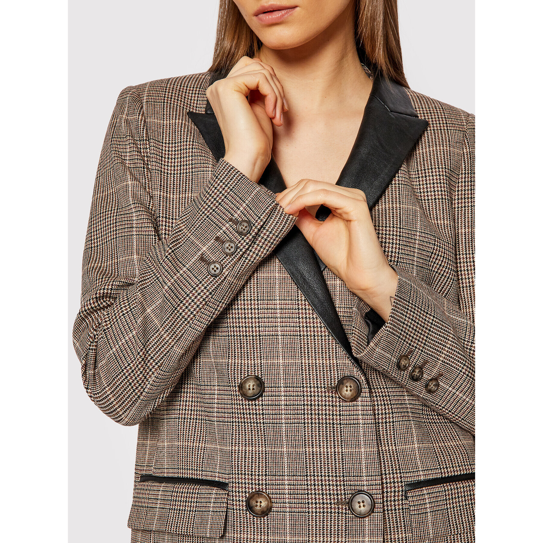 TWINSET Blazer 212TT2200 Colorat Regular Fit - Pled.ro