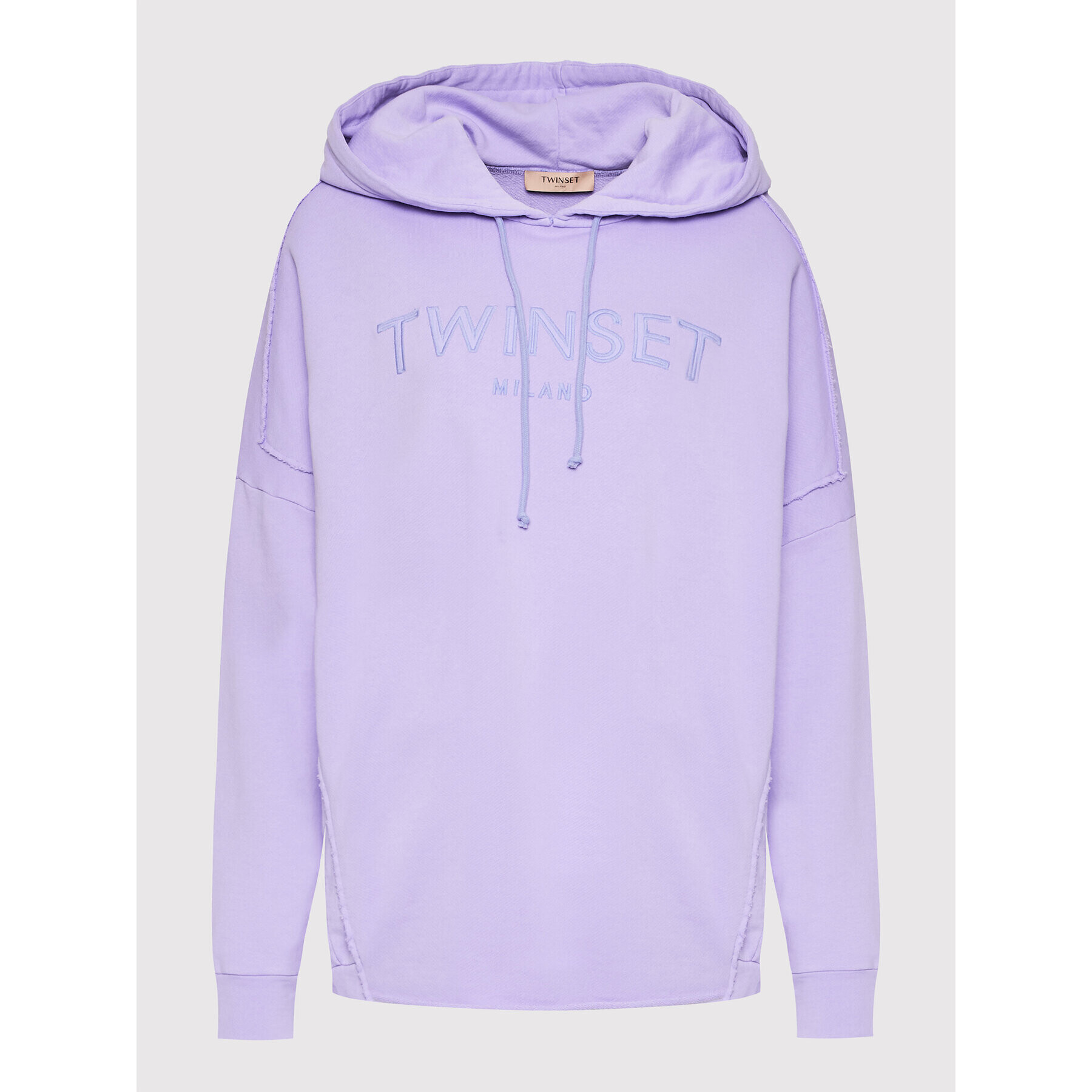 TWINSET Bluză 221TT2380 Violet Relaxed Fit - Pled.ro