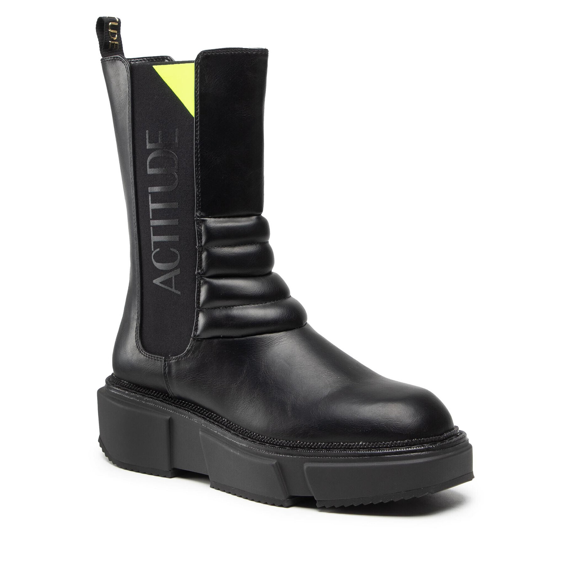 TWINSET Botine Chelsea 212ACT028 Negru - Pled.ro