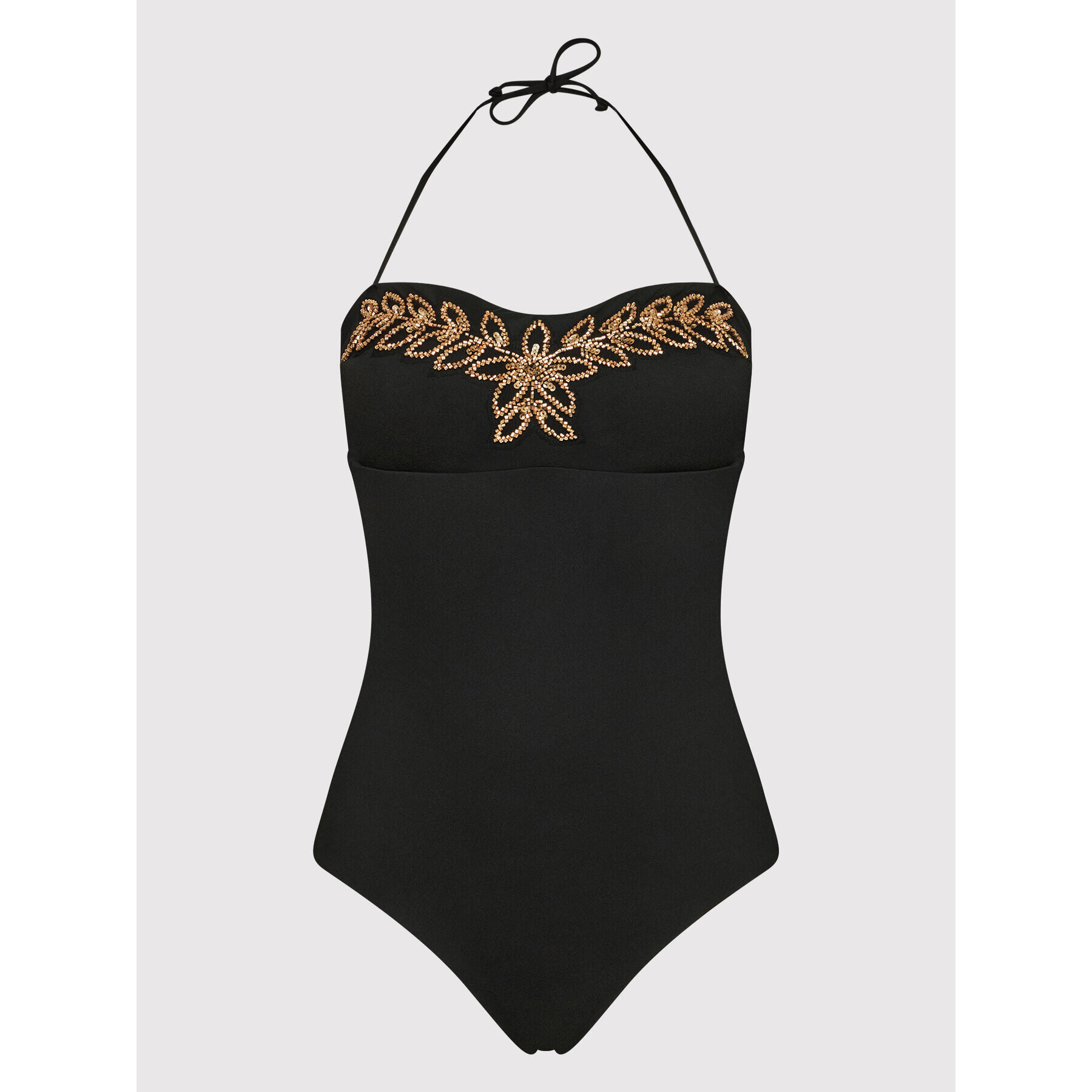 TWINSET Costum de baie 221LBMG00 Negru - Pled.ro