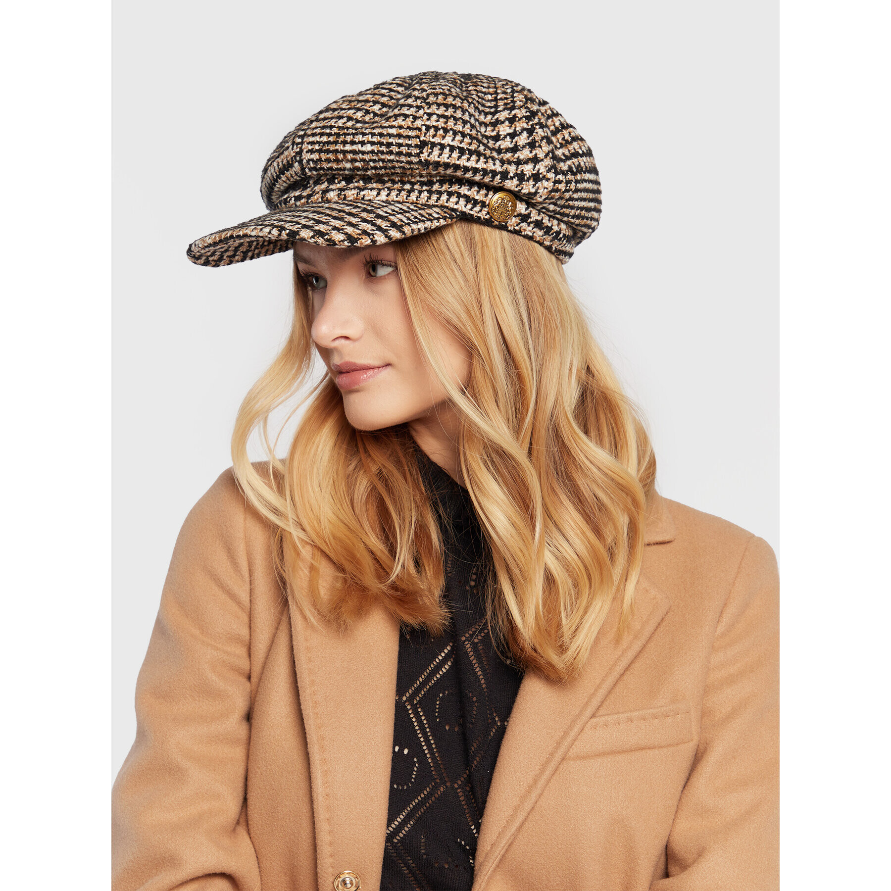 TWINSET Flat cap 222TO5056 Maro - Pled.ro