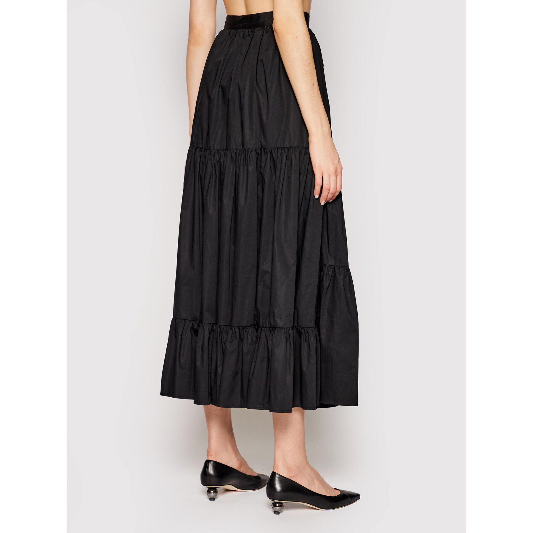 TWINSET Fustă maxi 211TT245D Negru Regular Fit - Pled.ro