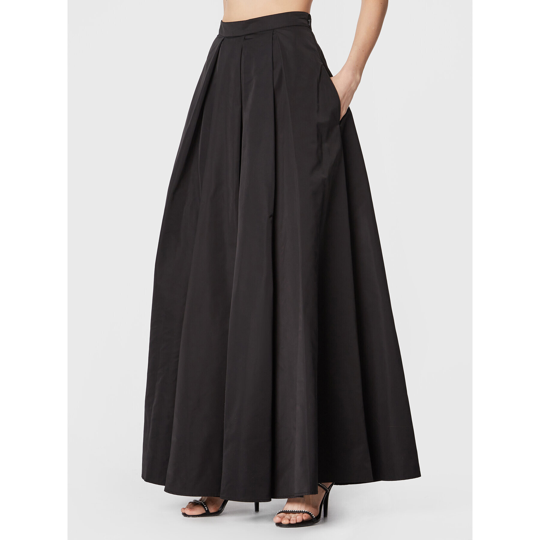 TWINSET Fustă maxi 231TP2720 Negru Regular Fit - Pled.ro