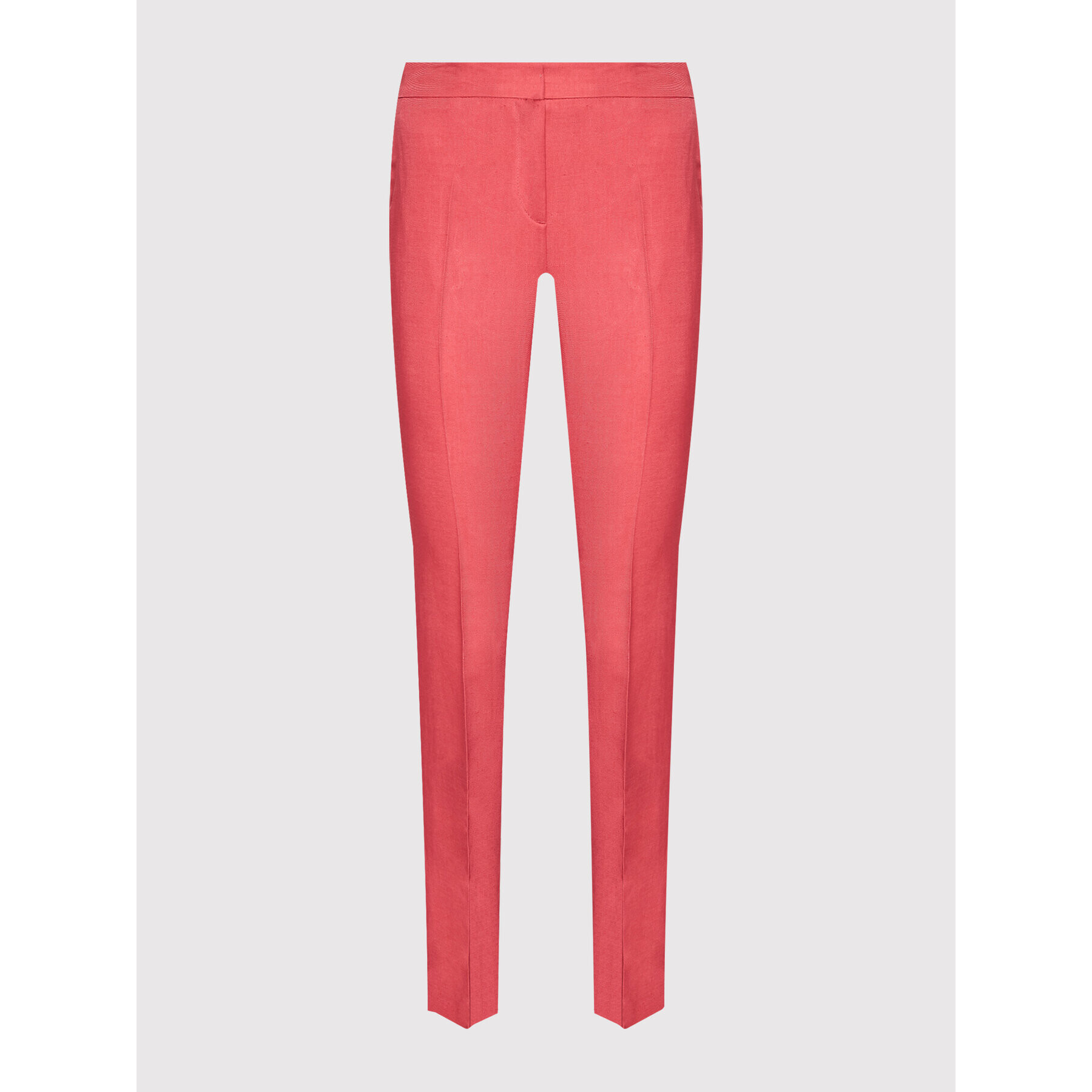 TWINSET Pantaloni din material 221TT2199 Roz Cigarette Fit - Pled.ro