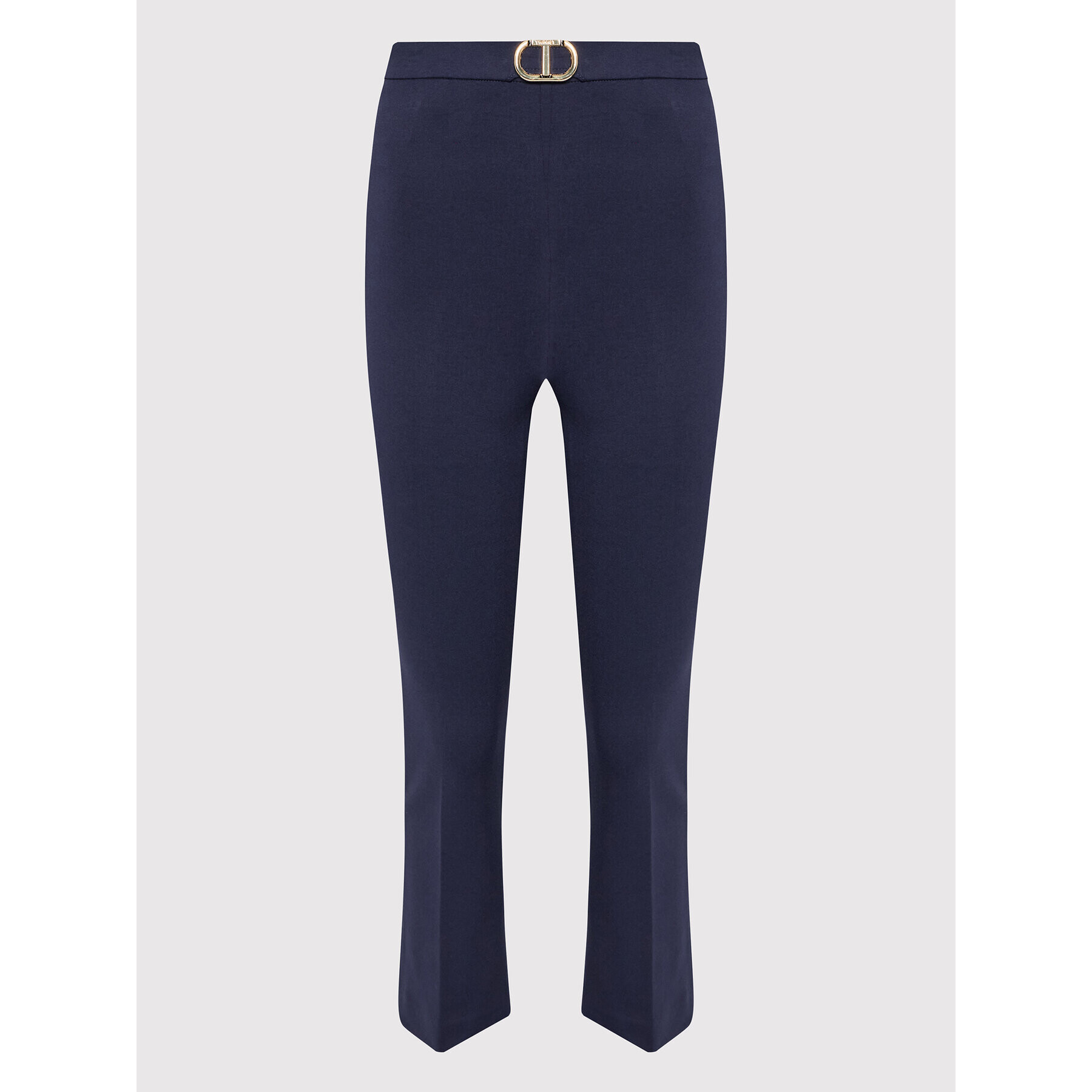 TWINSET Pantaloni din material 222TP2414 Bleumarin Regular Fit - Pled.ro