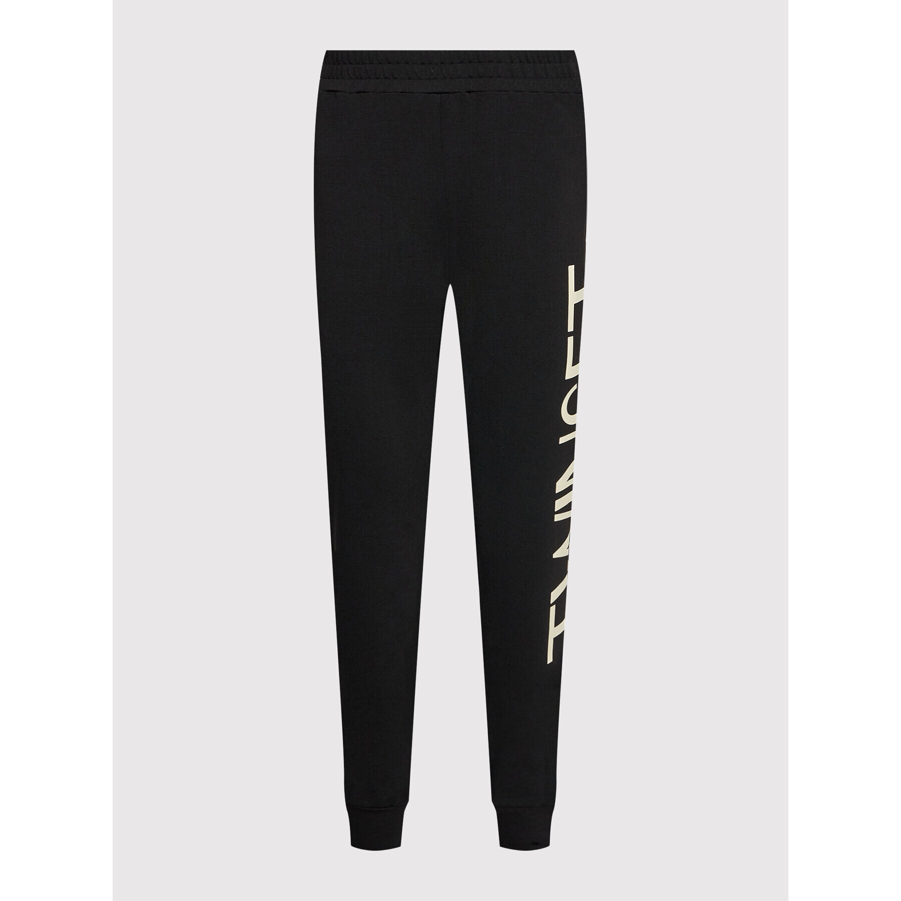 TWINSET Pantaloni trening 222TP2431 Negru Regular Fit - Pled.ro