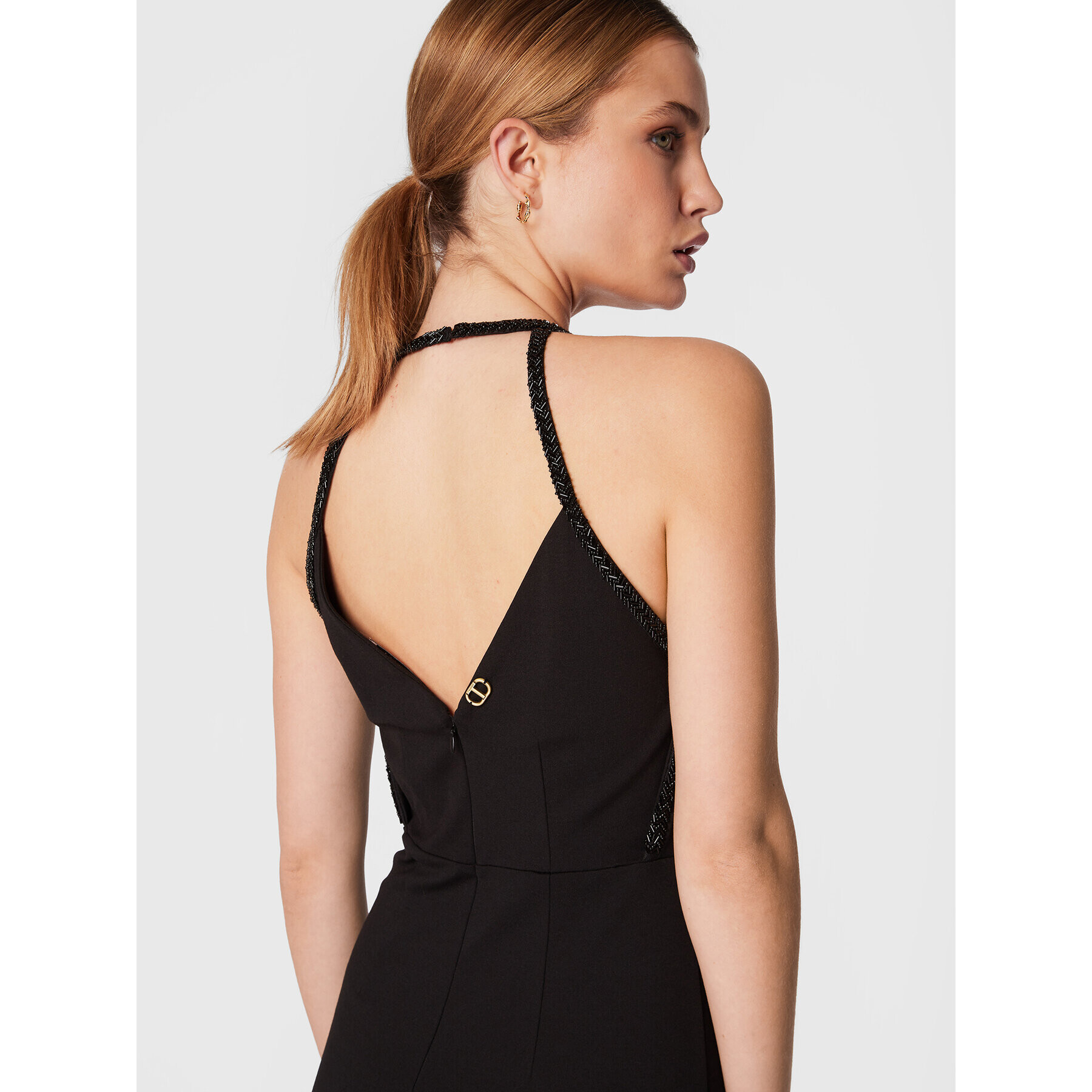 TWINSET Rochie cocktail 222TP2034 Negru Fitted Fit - Pled.ro