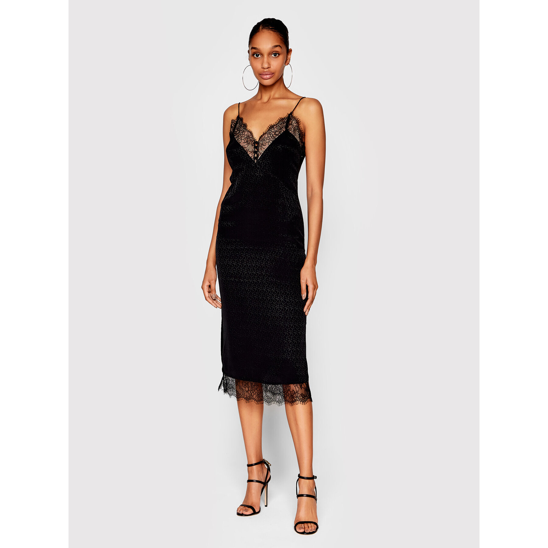 TWINSET Rochie cocktail 222TP2092 Negru Regular Fit - Pled.ro