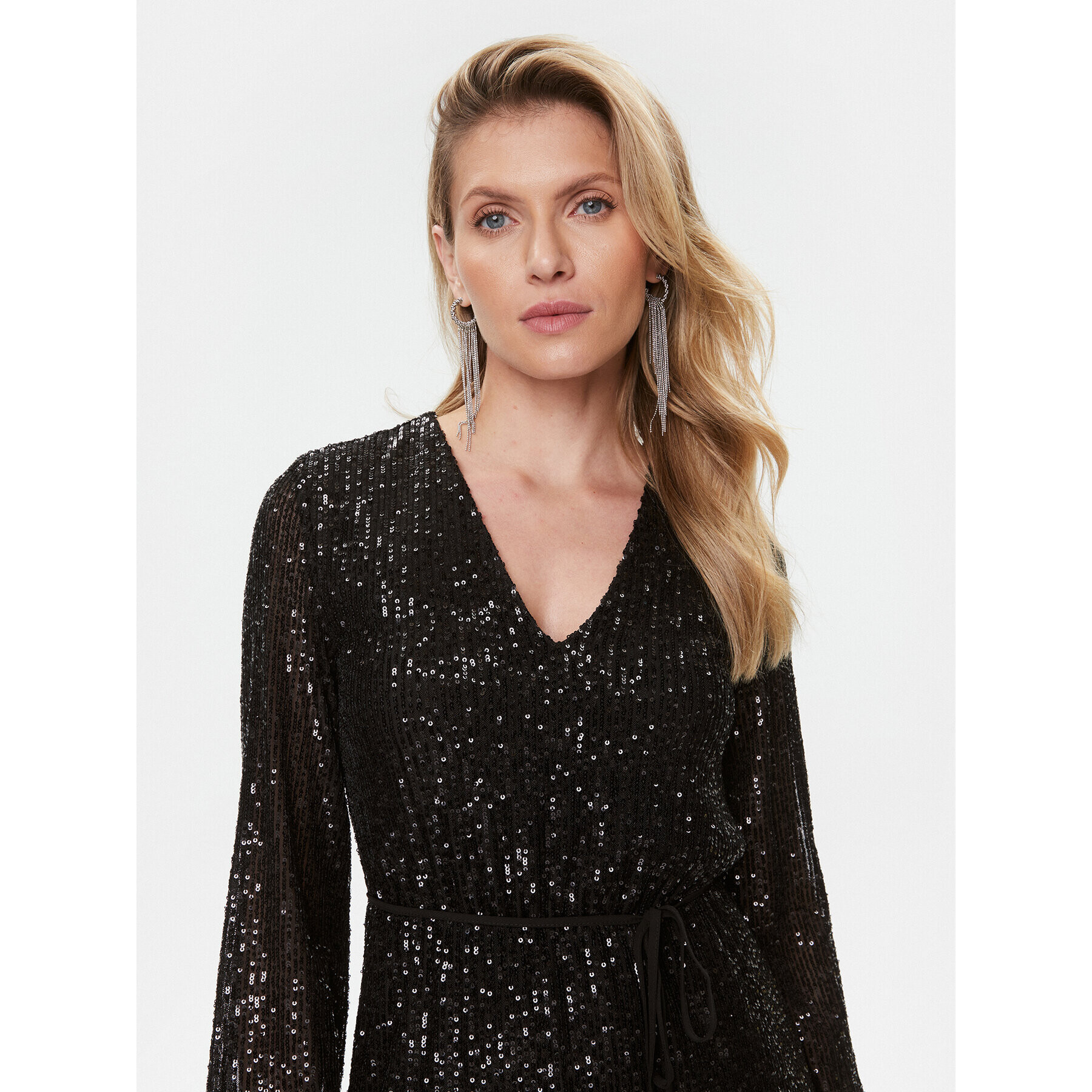 TWINSET Rochie cocktail 232TT2280 Negru Regular Fit - Pled.ro