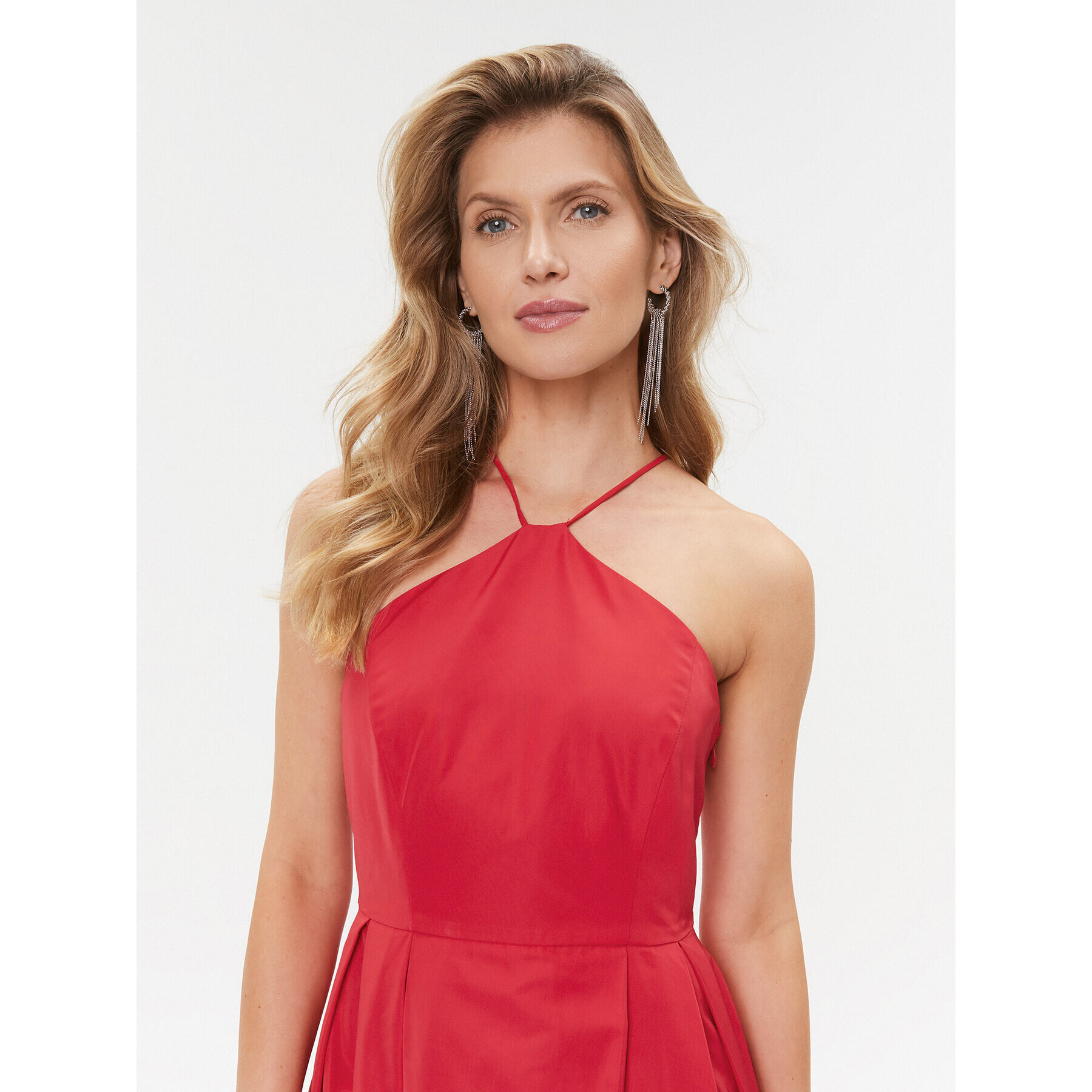 TWINSET Rochie de seară 232TT2492 Roșu Regular Fit - Pled.ro