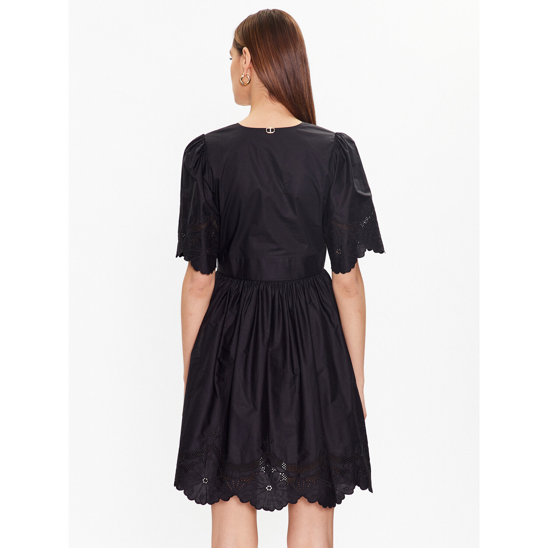 TWINSET Rochie de vară 231TT2301 Negru Regular Fit - Pled.ro