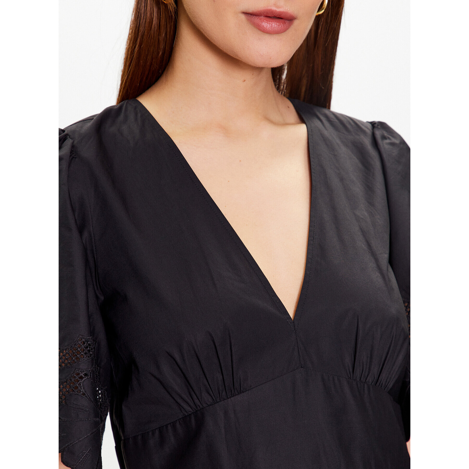 TWINSET Rochie de vară 231TT2301 Negru Regular Fit - Pled.ro