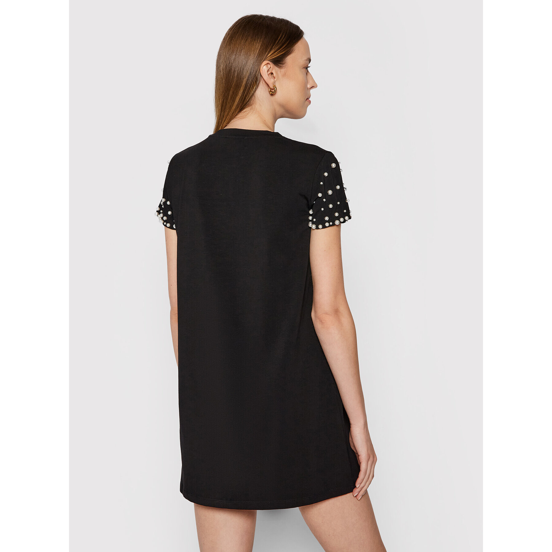 TWINSET Rochie de zi 212LI2TNN Negru Regular Fit - Pled.ro