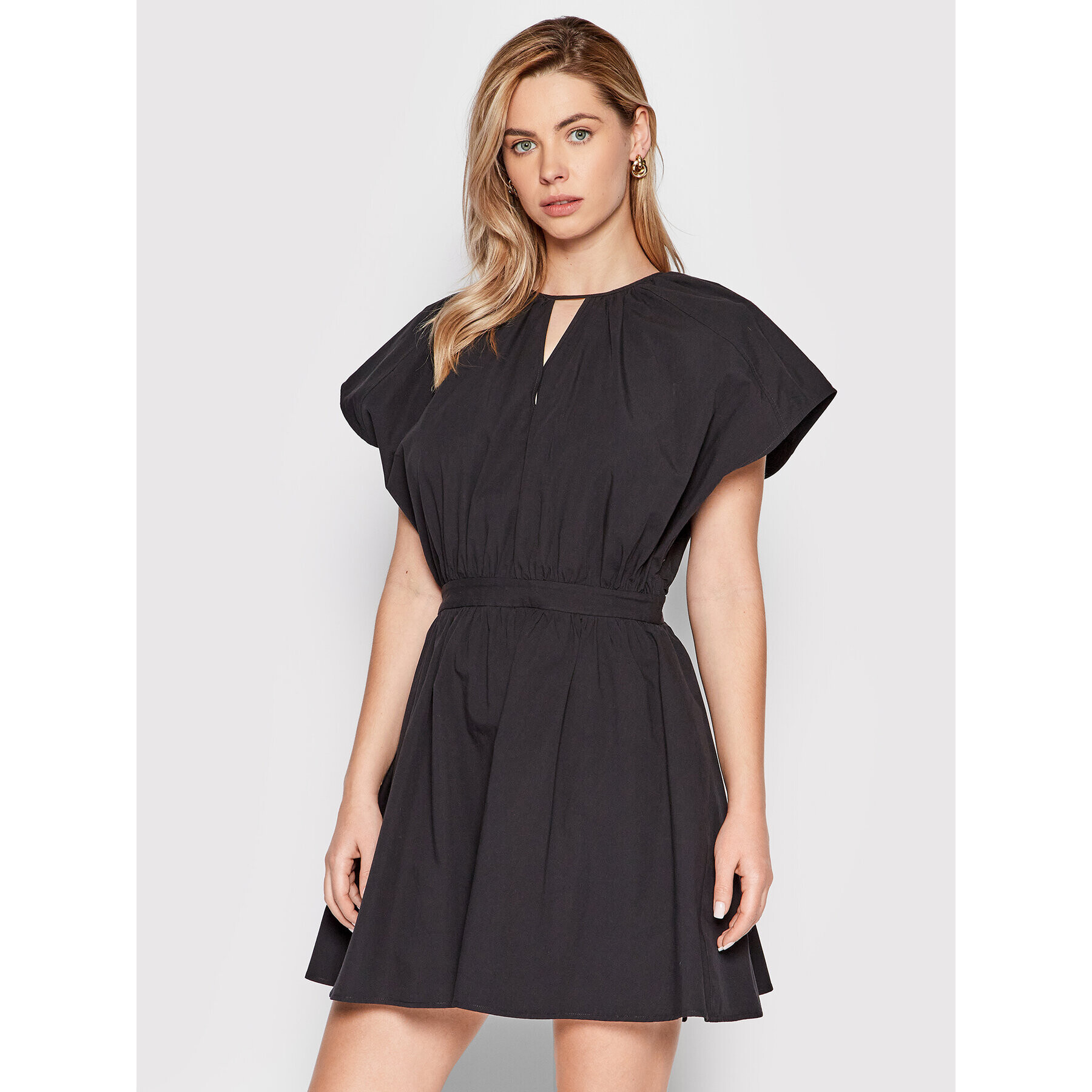 TWINSET Rochie de zi 221TT2080 Negru Regular Fit - Pled.ro