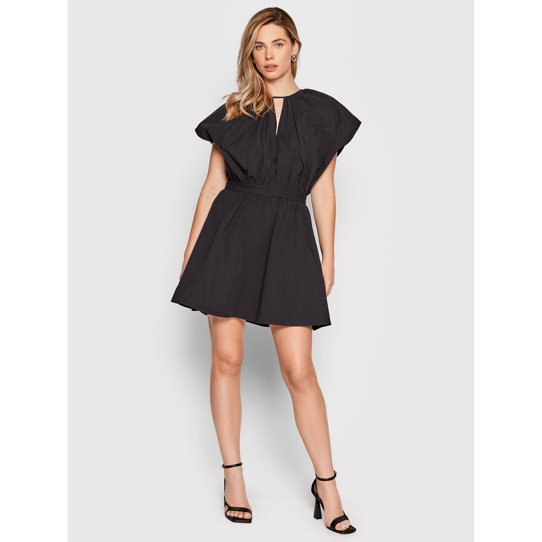 TWINSET Rochie de zi 221TT2080 Negru Regular Fit - Pled.ro