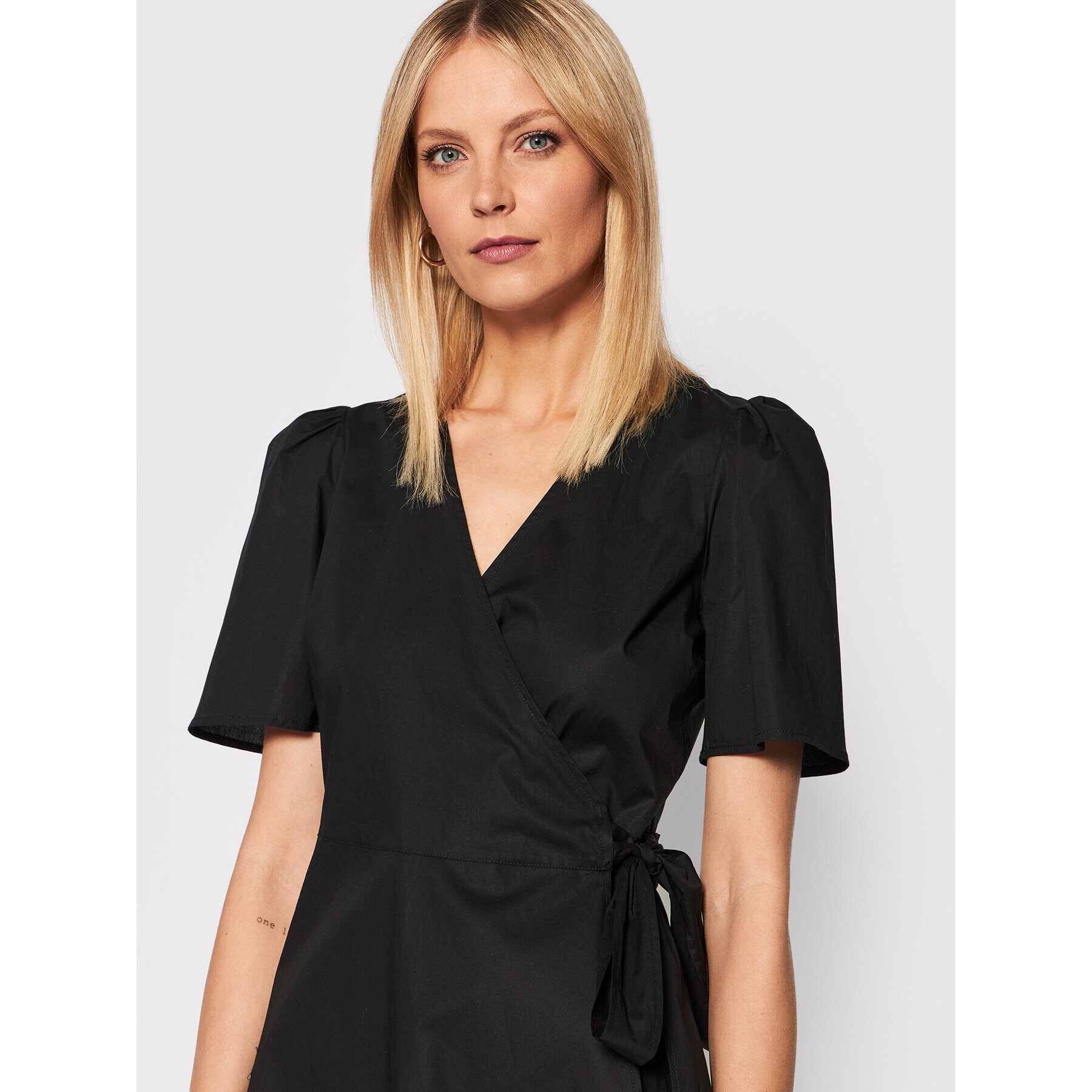 TWINSET Rochie de zi 221TT2360 Negru Regular Fit - Pled.ro