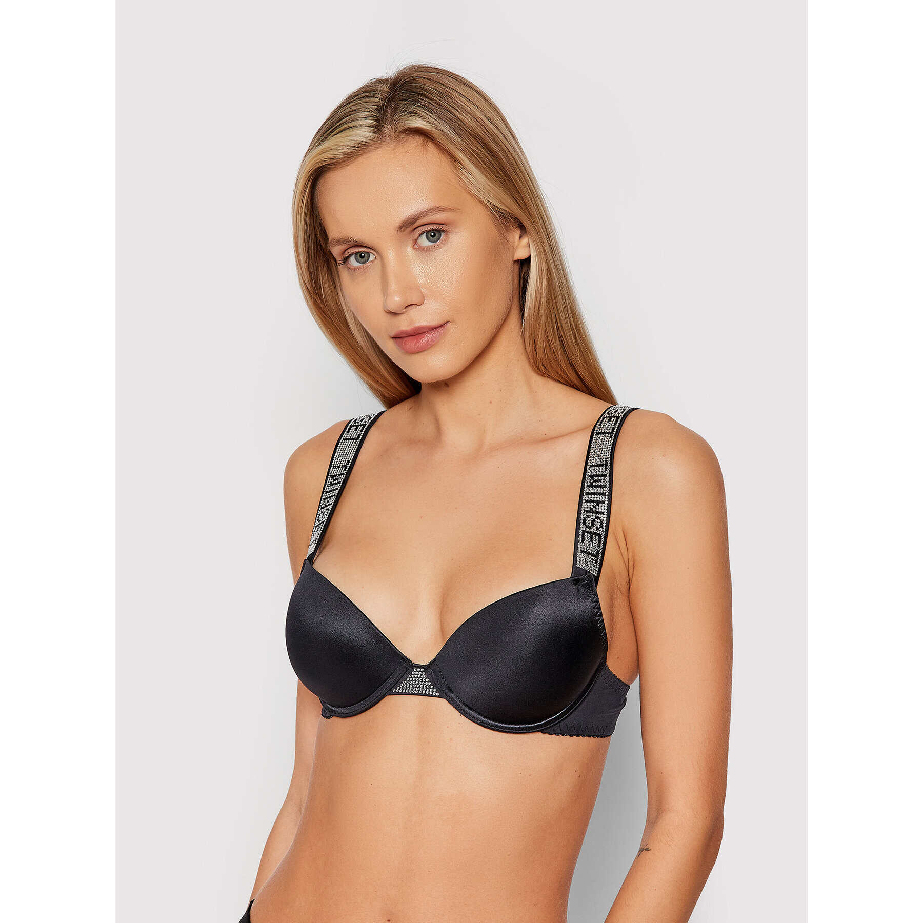 TWINSET Sutien Push-up 212LL6L44 Negru - Pled.ro