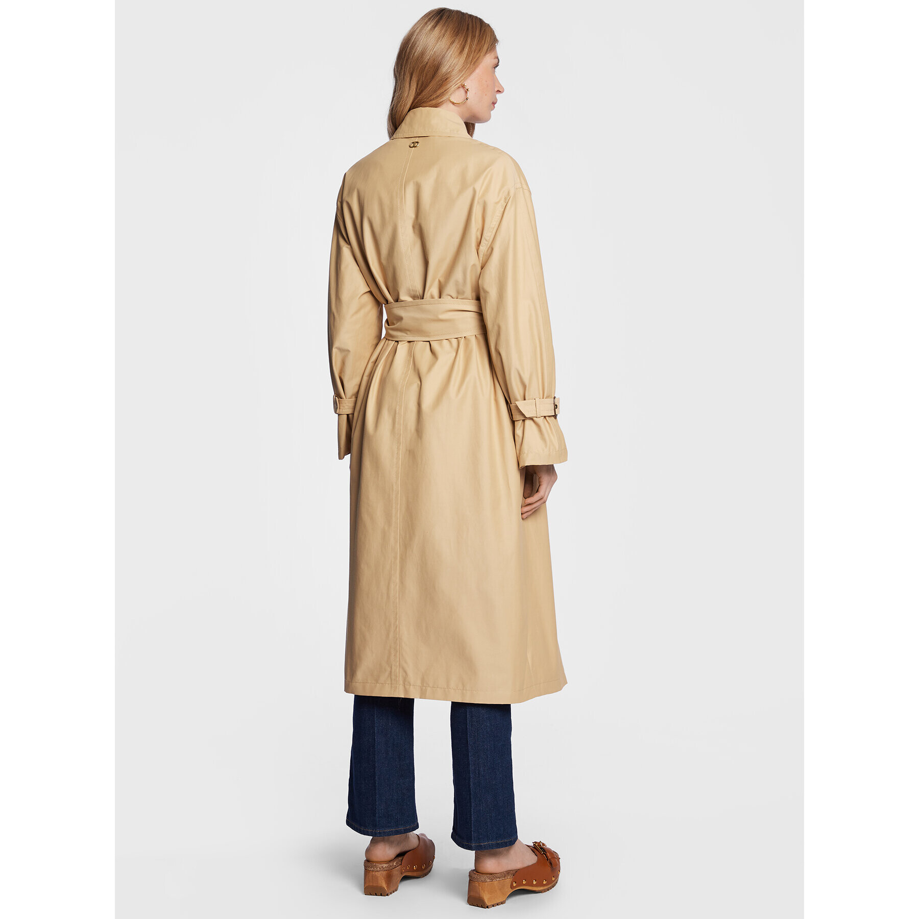 TWINSET Trench 231TP2200 Bej Regular Fit - Pled.ro