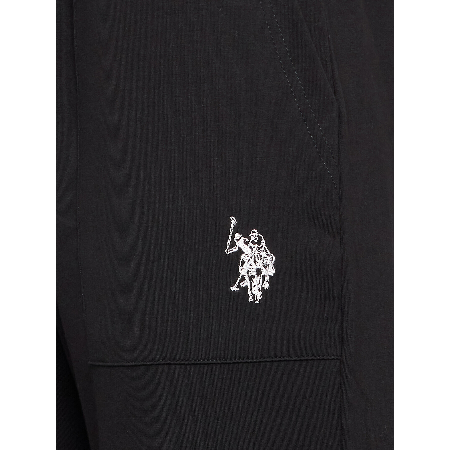 U.S. Polo Assn. Pantaloni pijama 18475 Negru Regular Fit - Pled.ro