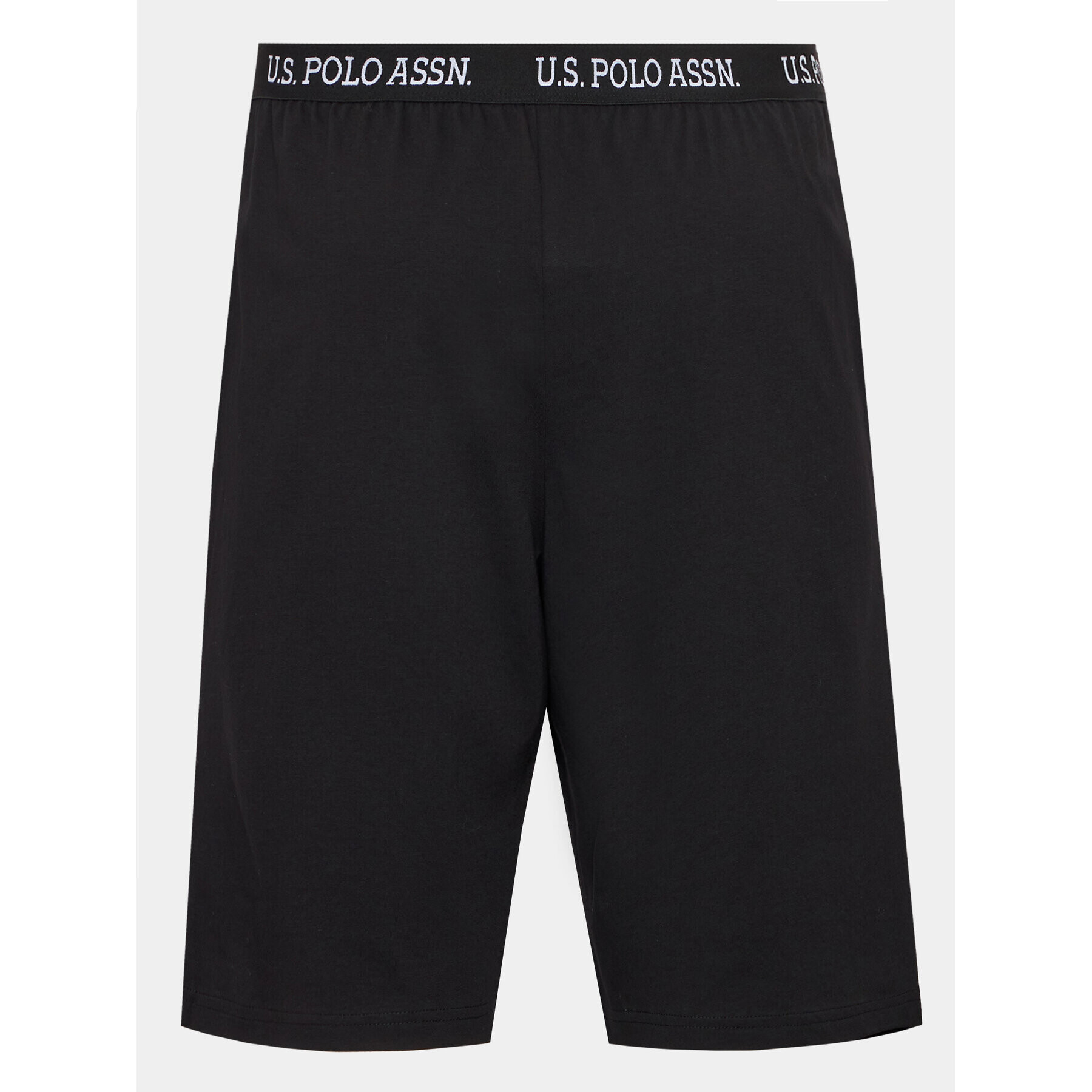 U.S. Polo Assn. Pantaloni scurți pijama 18473 Negru Regular Fit - Pled.ro