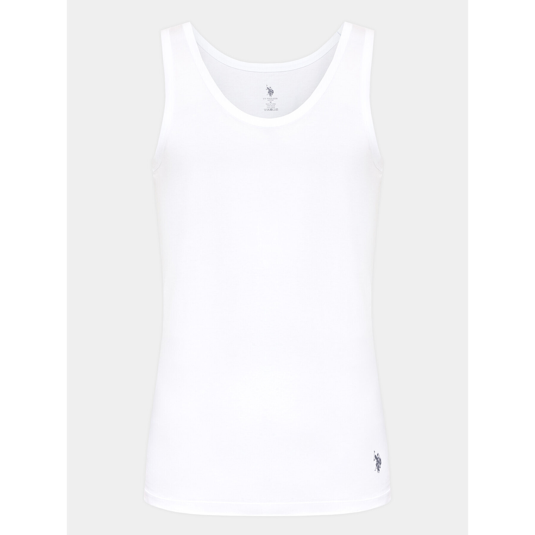 U.S. Polo Assn. Set 2 Tank top-uri 80188 Alb Regular Fit - Pled.ro