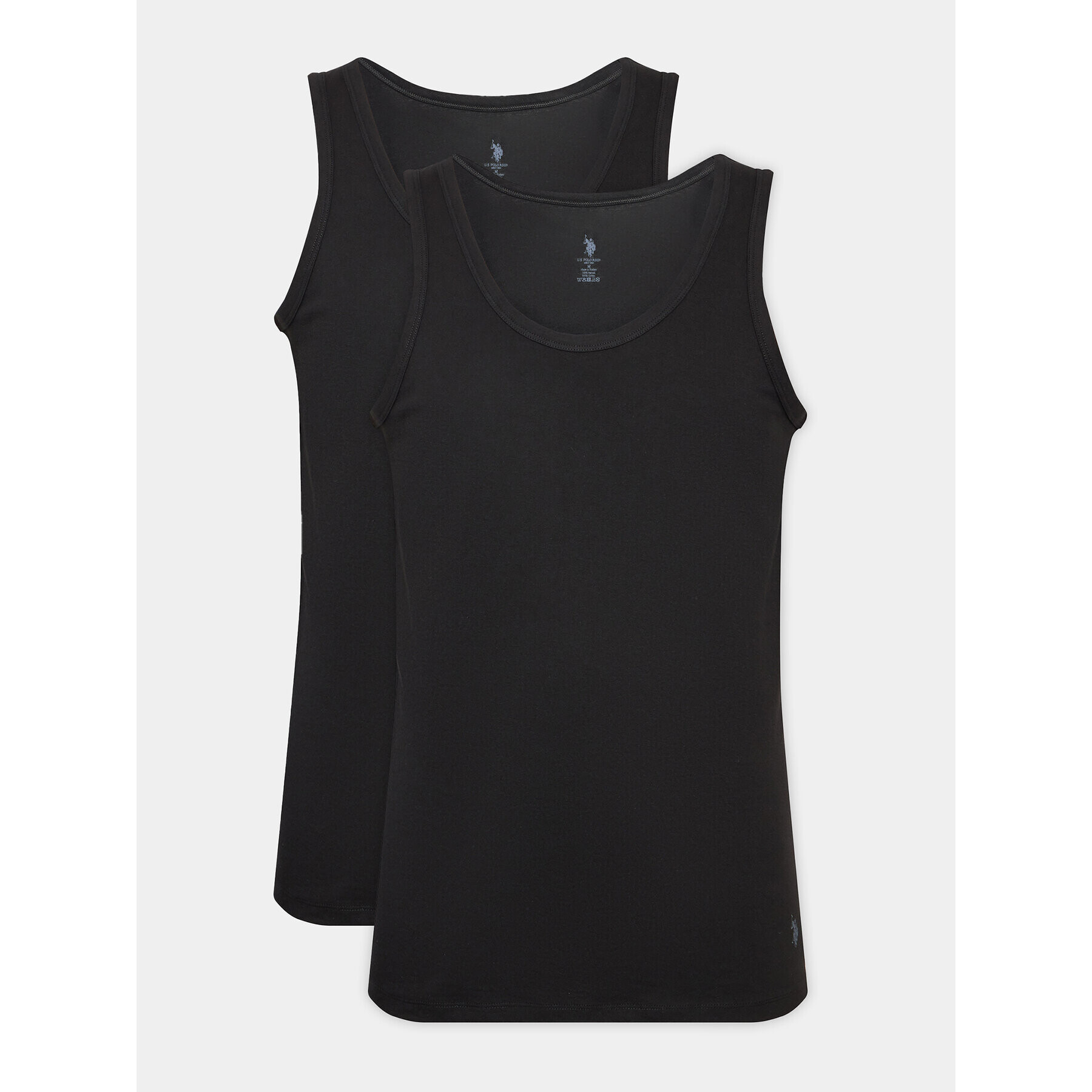 U.S. Polo Assn. Set 2 Tank top-uri 80188 Negru Regular Fit - Pled.ro