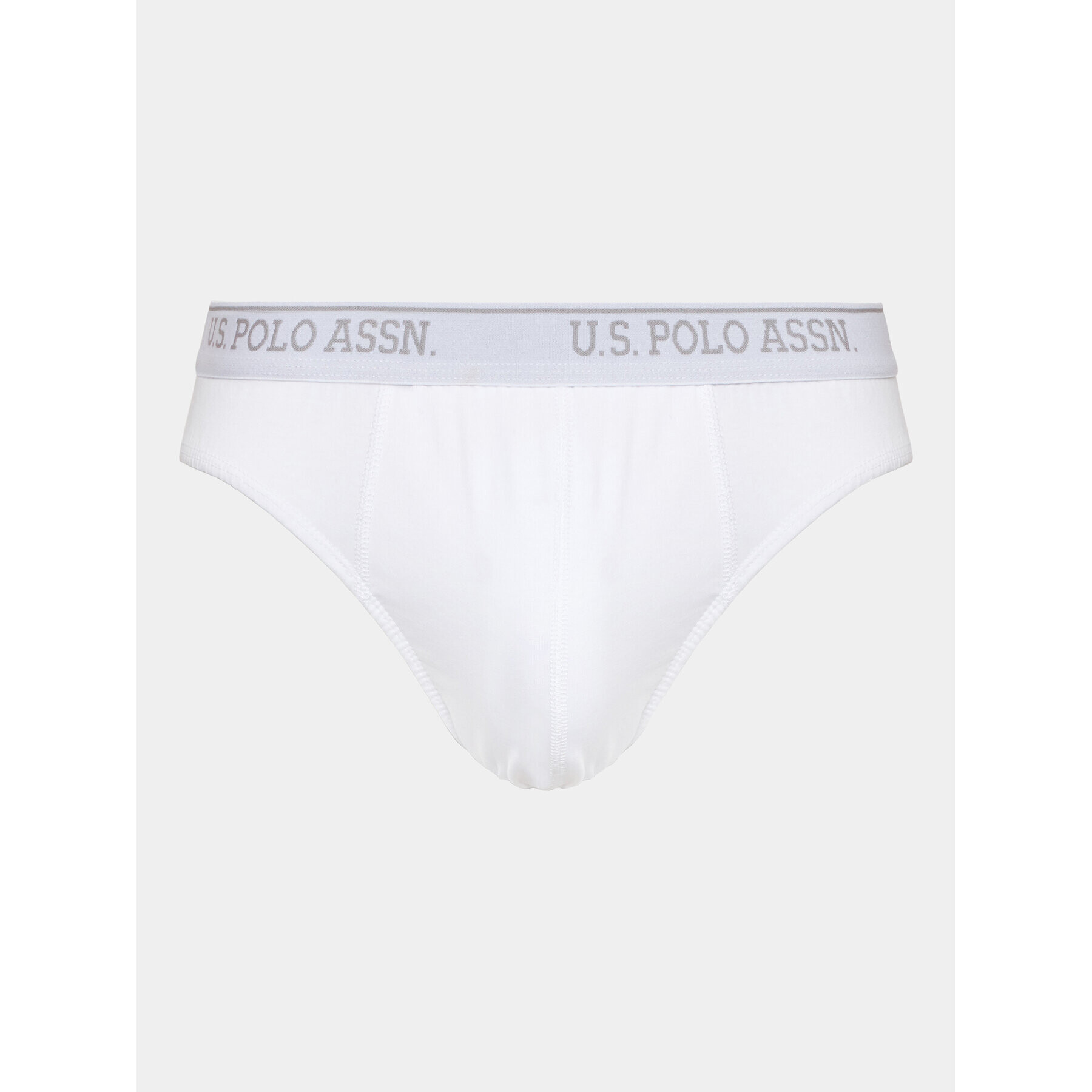 U.S. Polo Assn. Set 3 perechi de slipuri 83057 Alb - Pled.ro