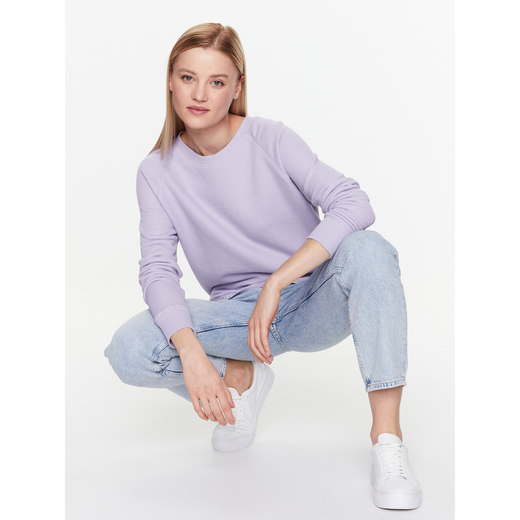 Ugg Bluză Nena 1104851 Violet Relaxed Fit - Pled.ro