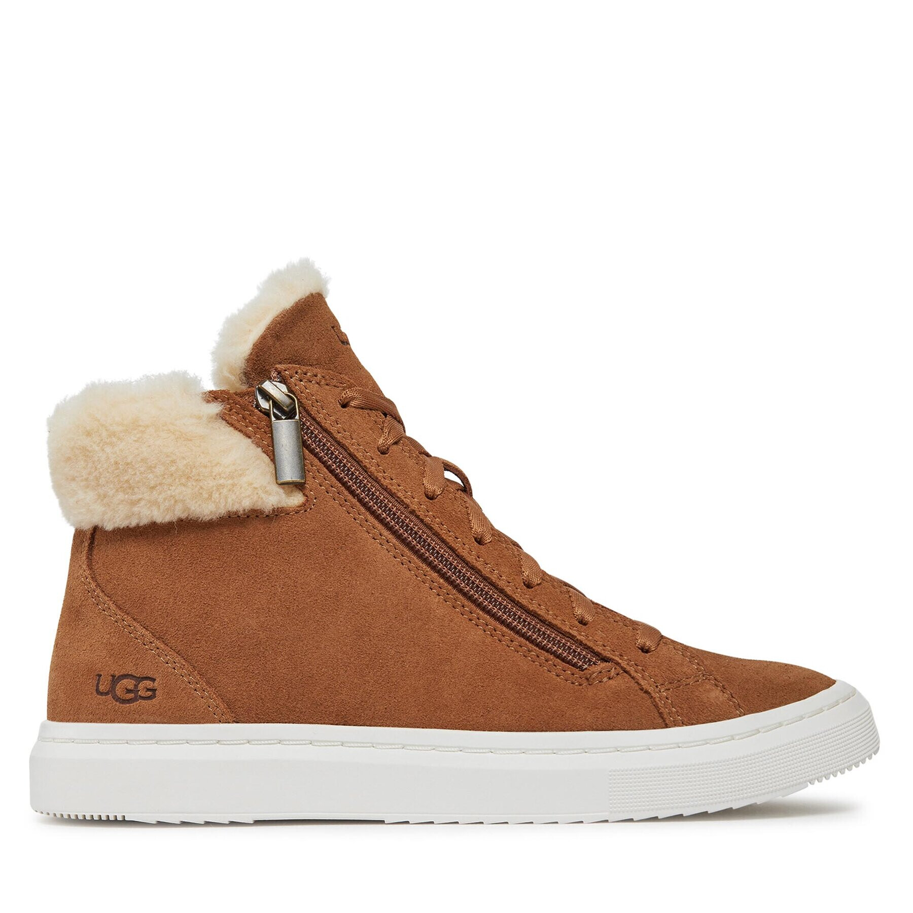 Ugg Botine W Alameda Mid Zip 1130783 Maro - Pled.ro