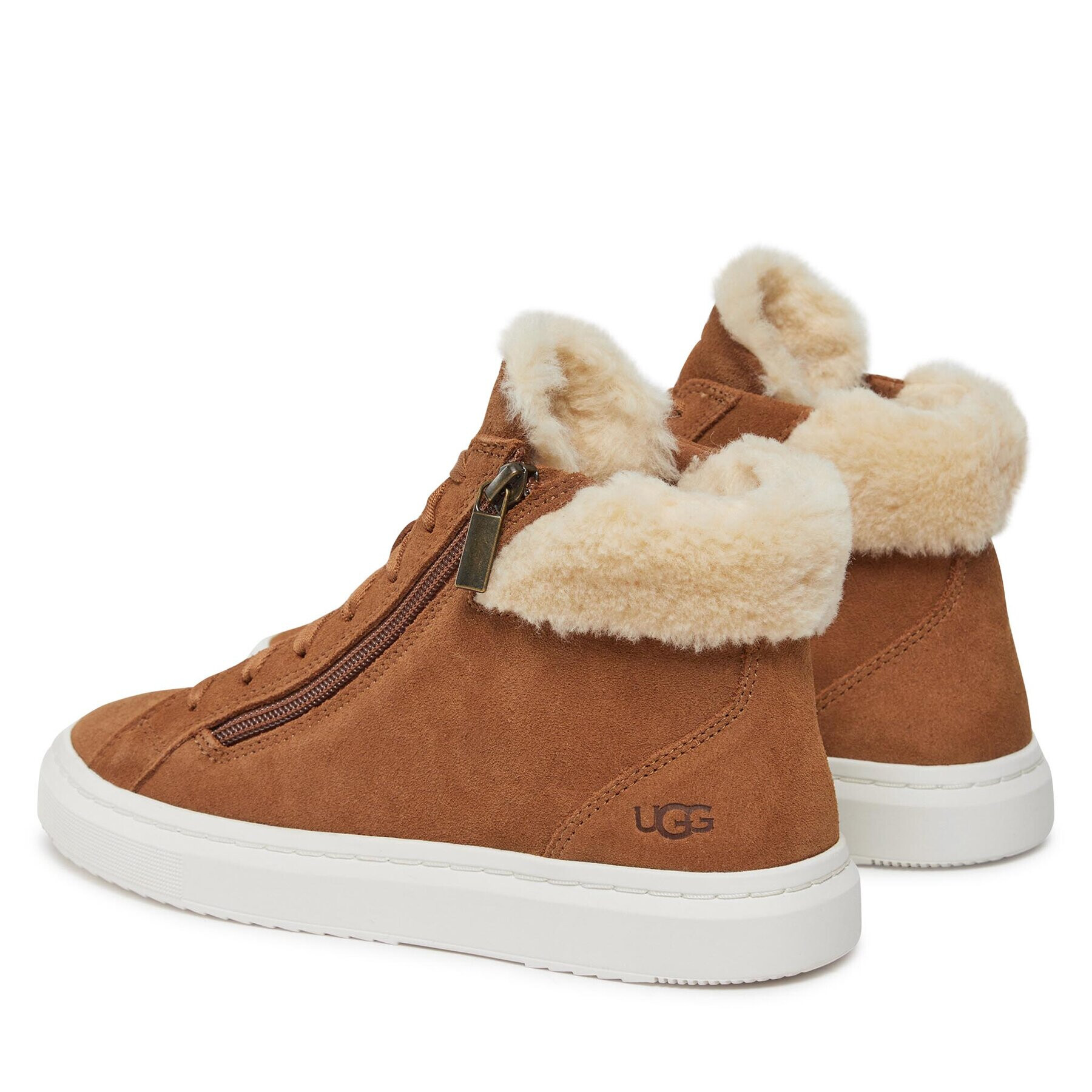 Ugg Botine W Alameda Mid Zip 1130783 Maro - Pled.ro