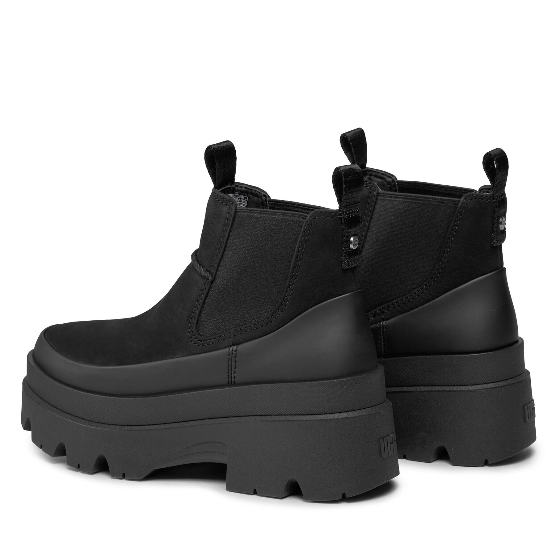 Ugg Botine W Brisbane Chelsea 1143842 Negru - Pled.ro