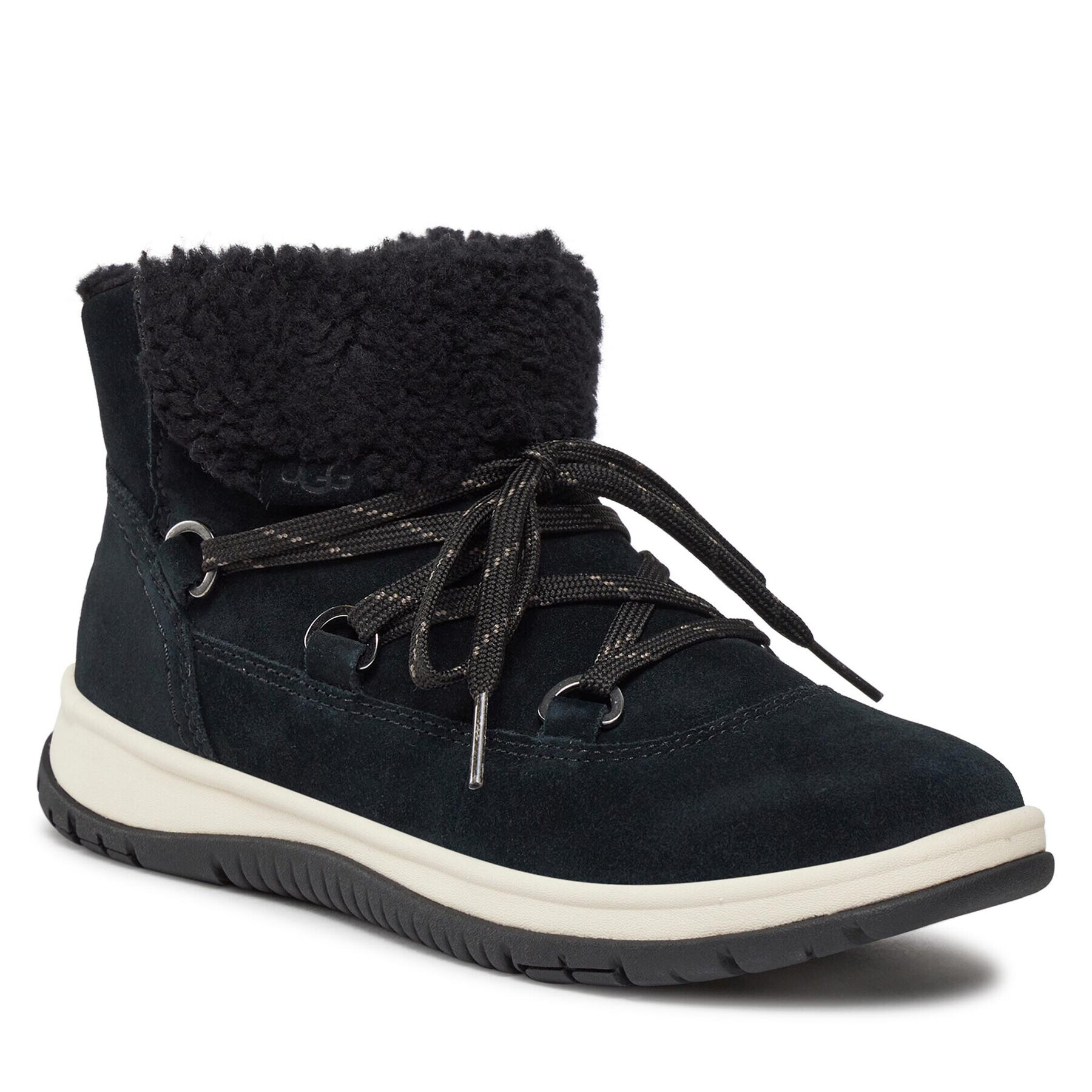 Ugg Botine W Lakesider Heritage Lace 1143836 Negru - Pled.ro