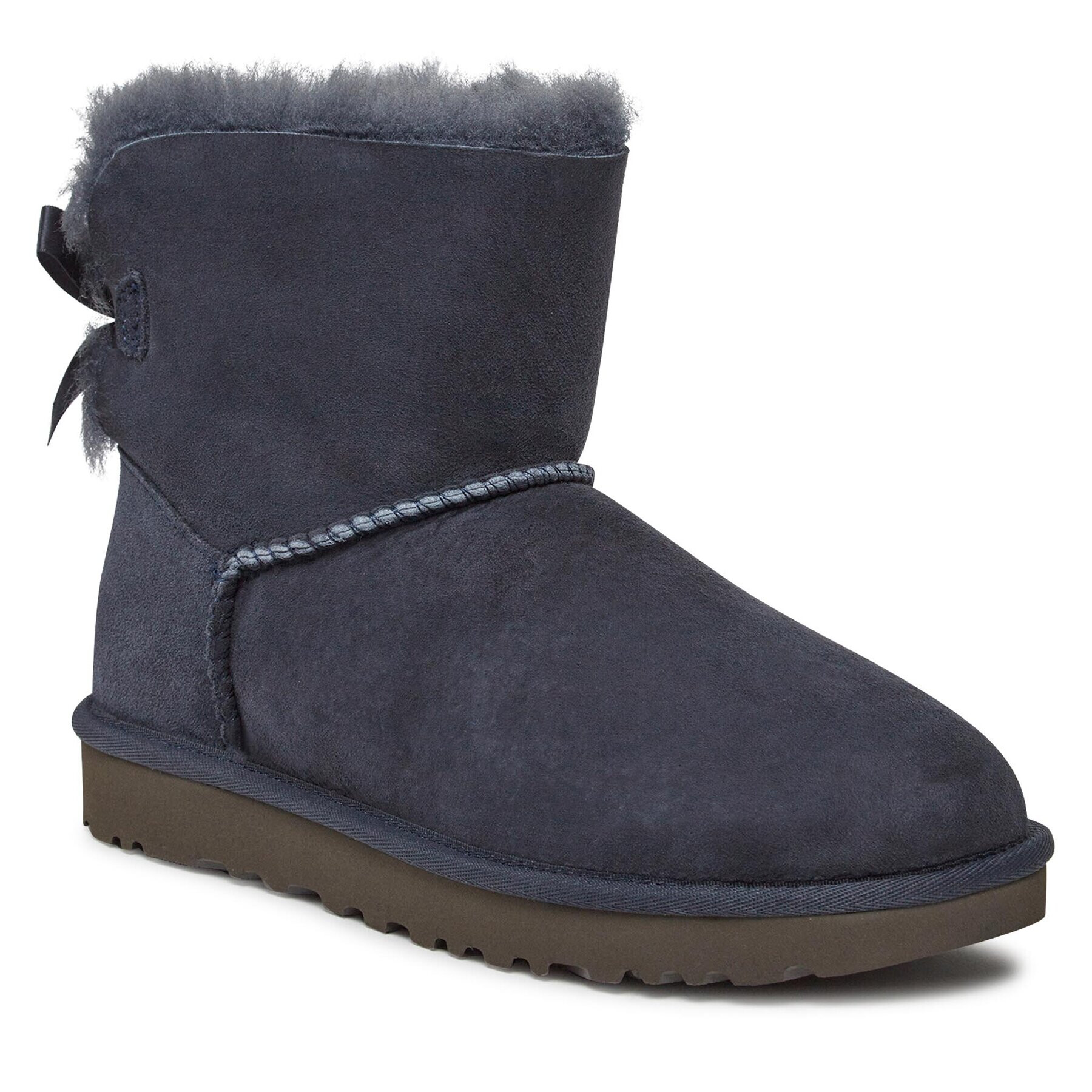 Ugg Cizme de zăpadă W Mini Bailey Bow II 1016501 Bleumarin - Pled.ro