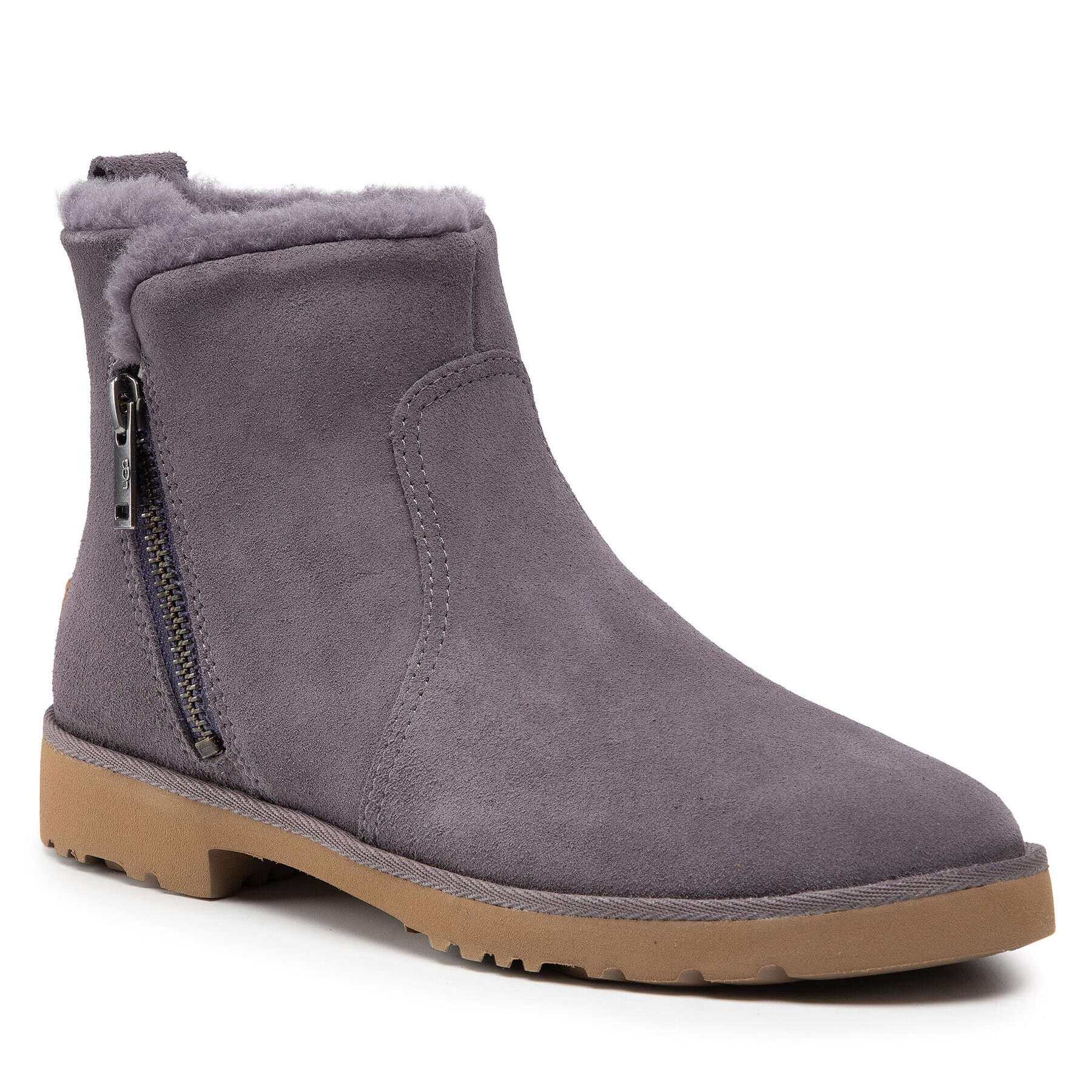 Ugg Botine W Romely Zip 1123850 Gri - Pled.ro