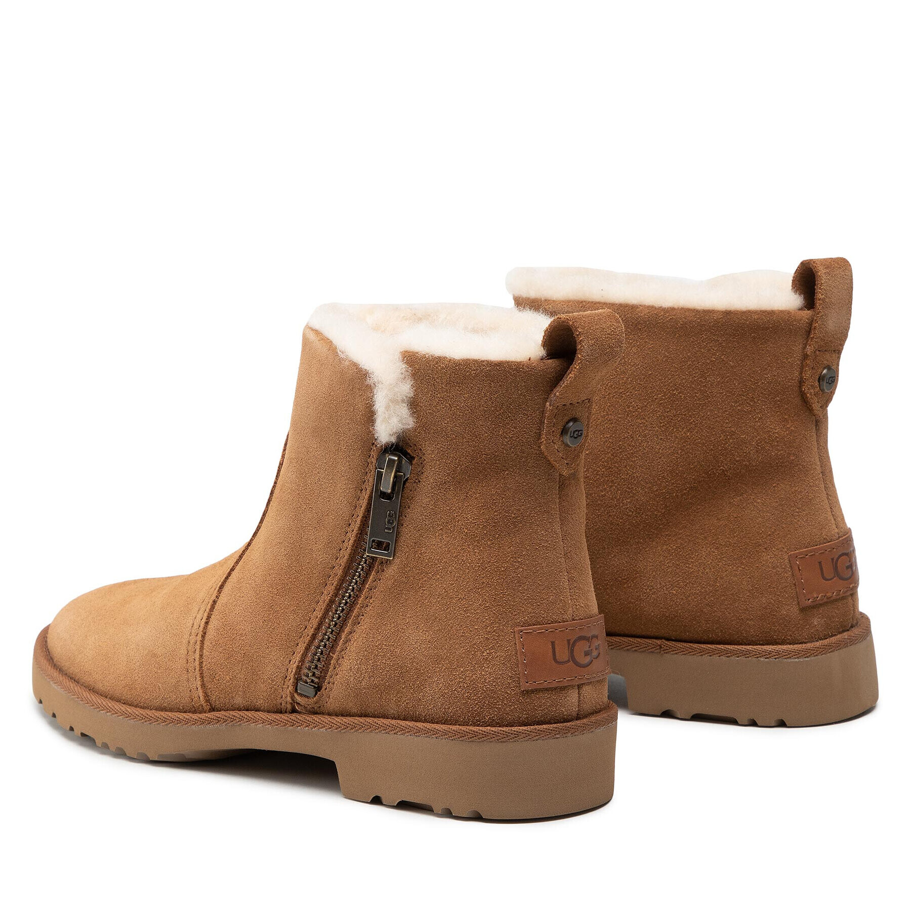 Ugg Botine W Romely Zip 1123850 Maro - Pled.ro