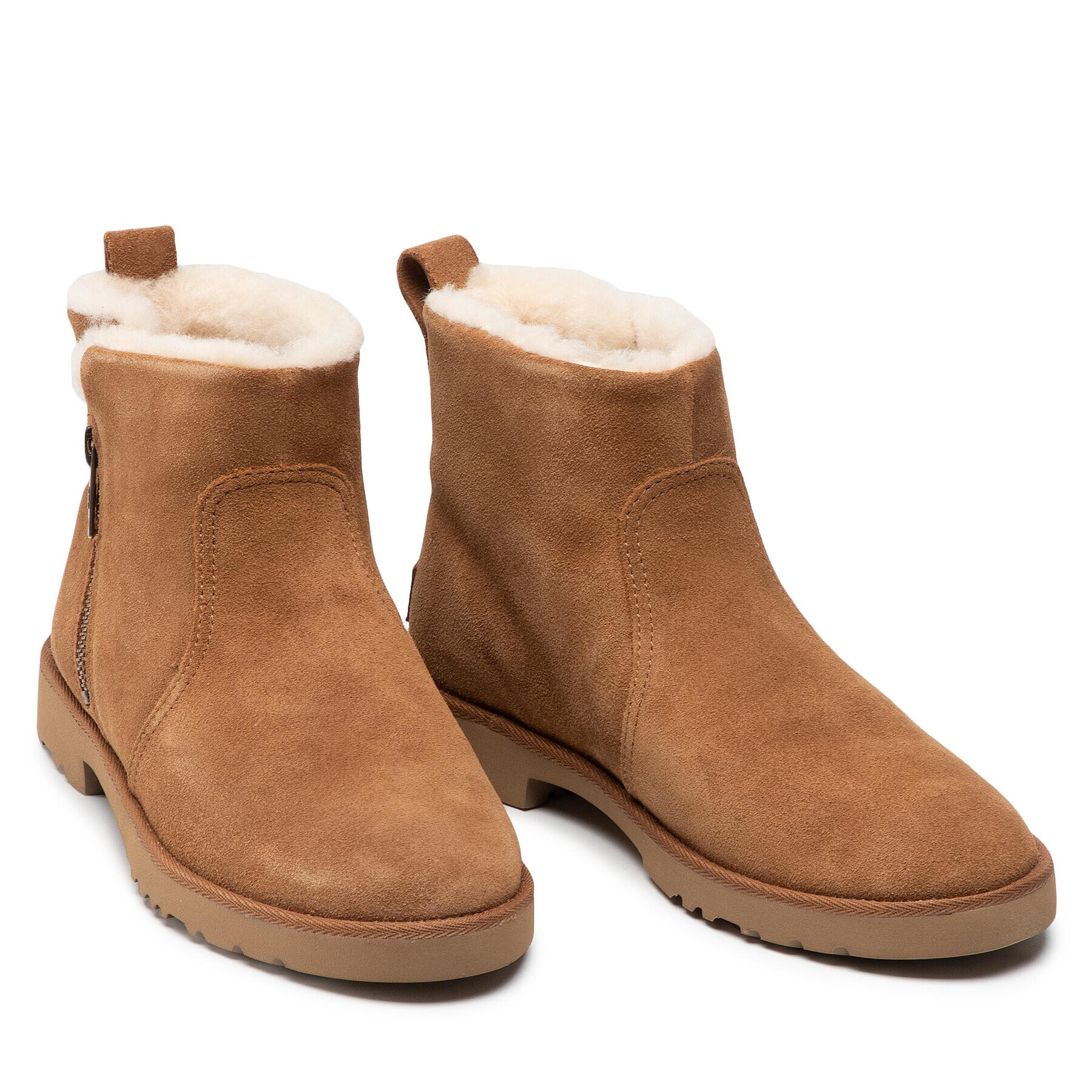 Ugg Botine W Romely Zip 1123850 Maro - Pled.ro