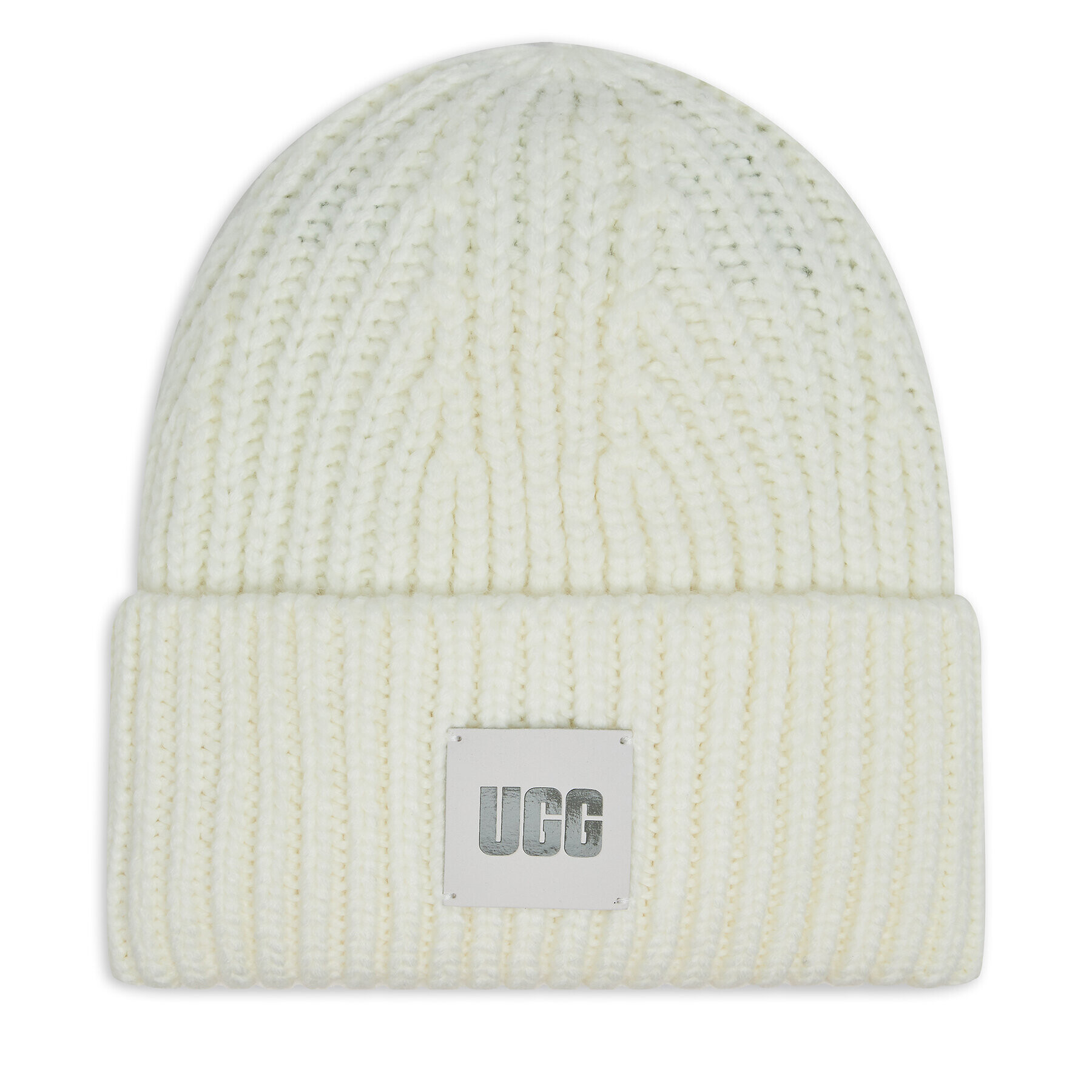 Ugg Căciulă Chunky Rib Beanie 20061 Écru - Pled.ro