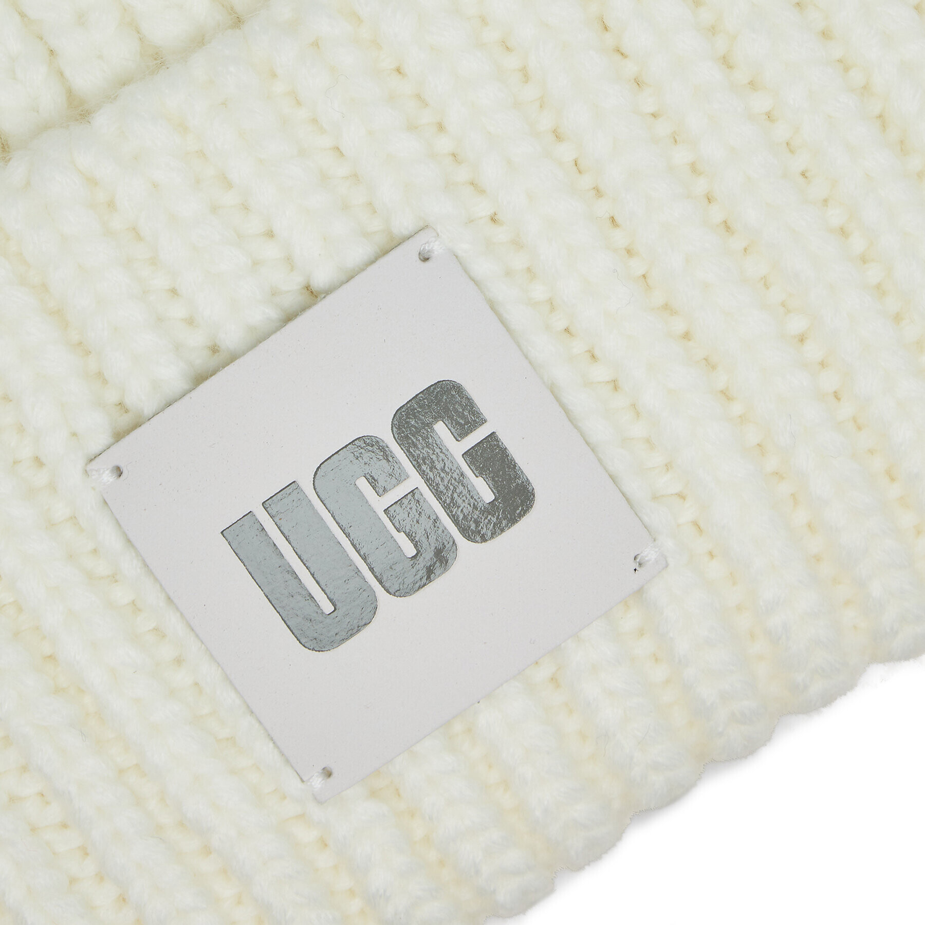 Ugg Căciulă Chunky Rib Beanie 20061 Écru - Pled.ro