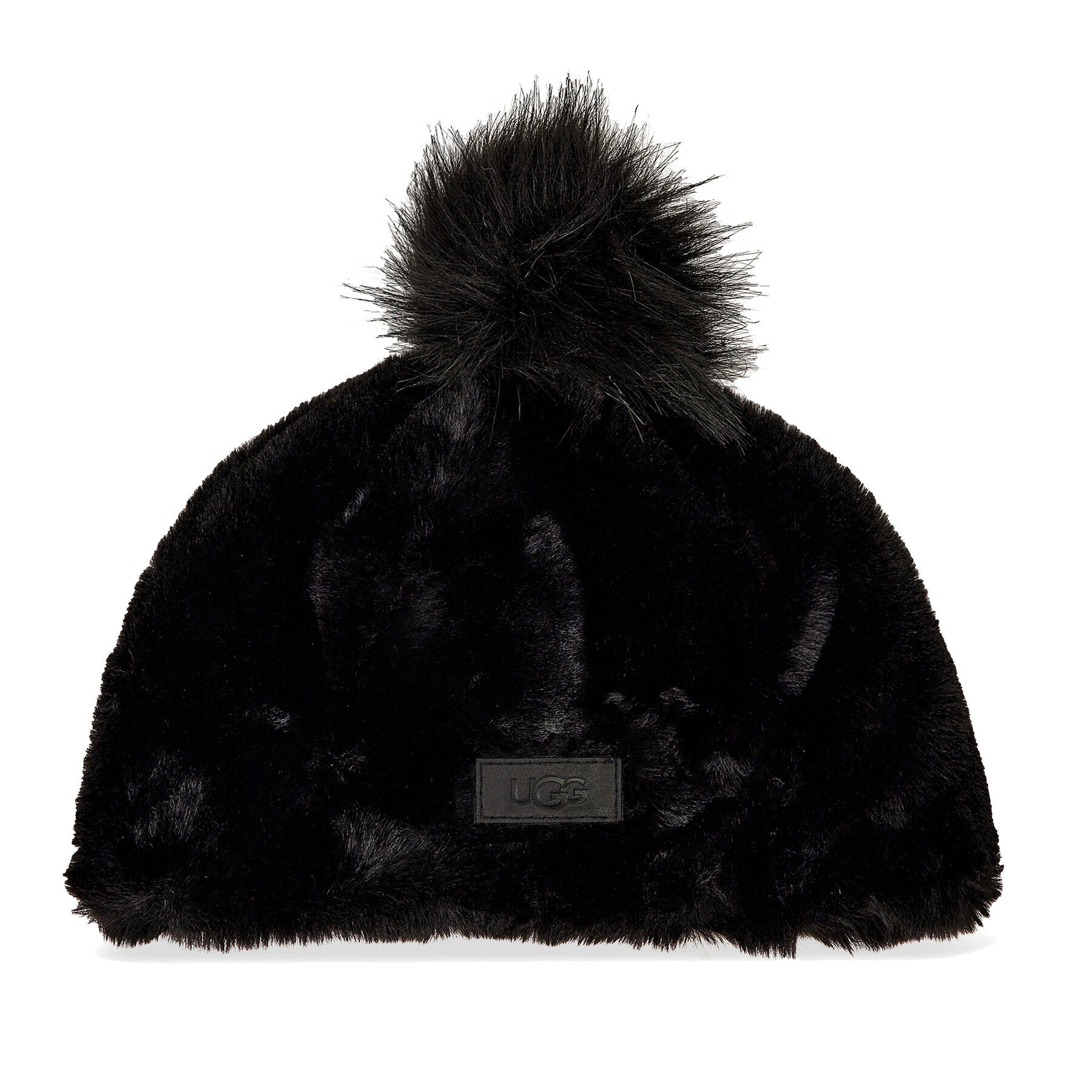 Ugg Căciulă W Faux Fur Beanie W Pom 20941 Negru - Pled.ro