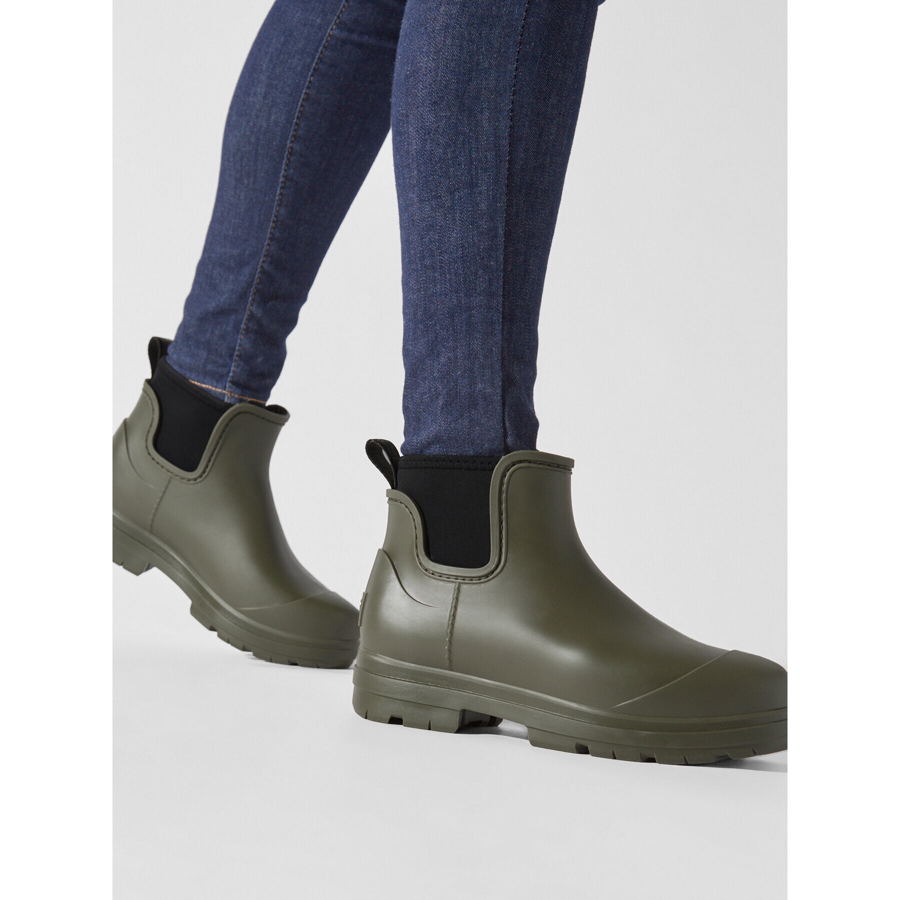 Ugg Cizme de cauciuc W Droplet 1130831 Kaki - Pled.ro