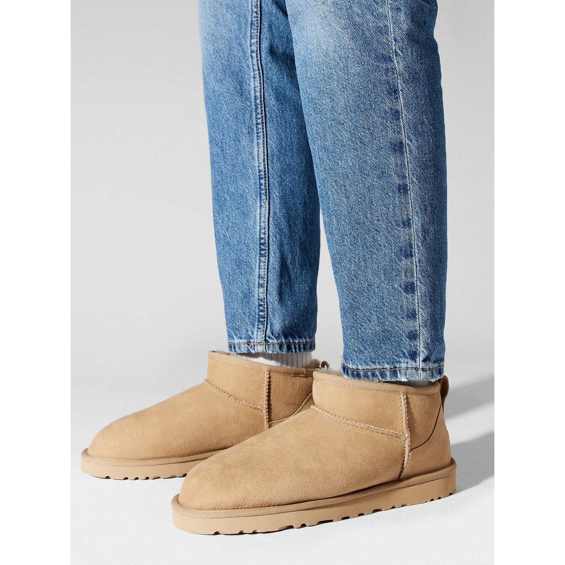 Ugg Cizme de zăpadă M Classic Ultra Mini 1137391 Bej - Pled.ro