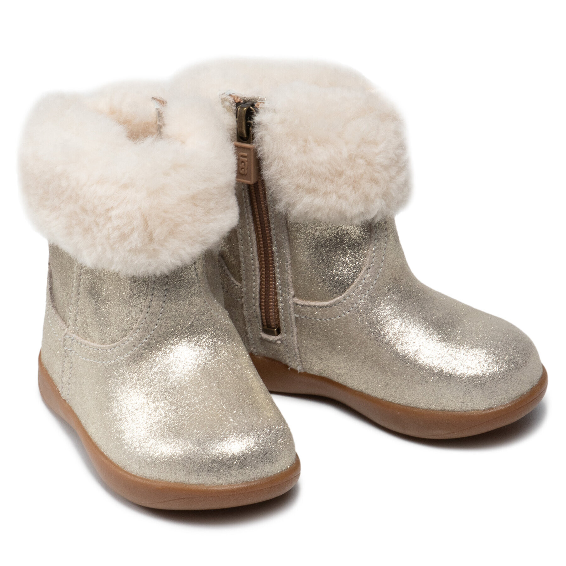 Ugg Cizme de zăpadă T Jorie II Metallic 1097035T Auriu - Pled.ro