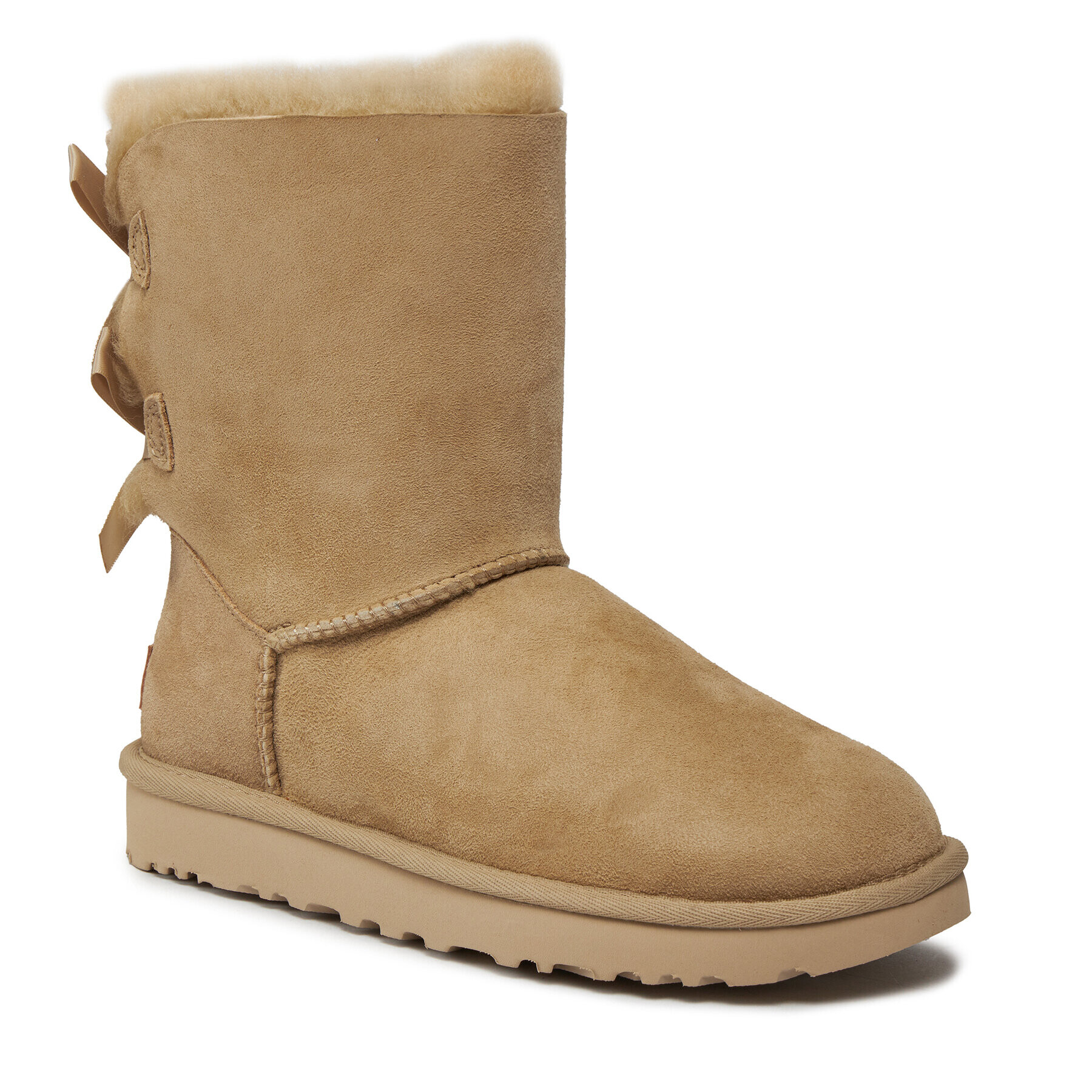 Ugg Cizme de zăpadă W Bailey Bow II 1016225 Bej - Pled.ro