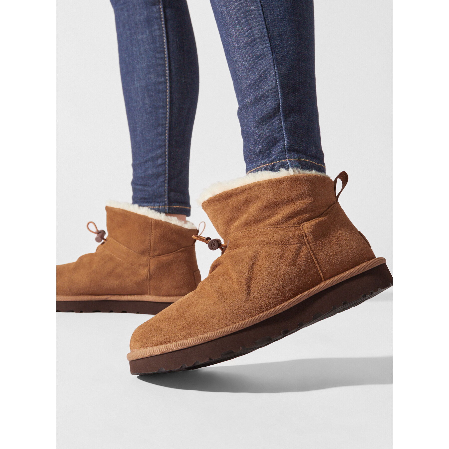 Ugg Cizme de zăpadă W Classic Mini Toggler 1143937 Maro - Pled.ro